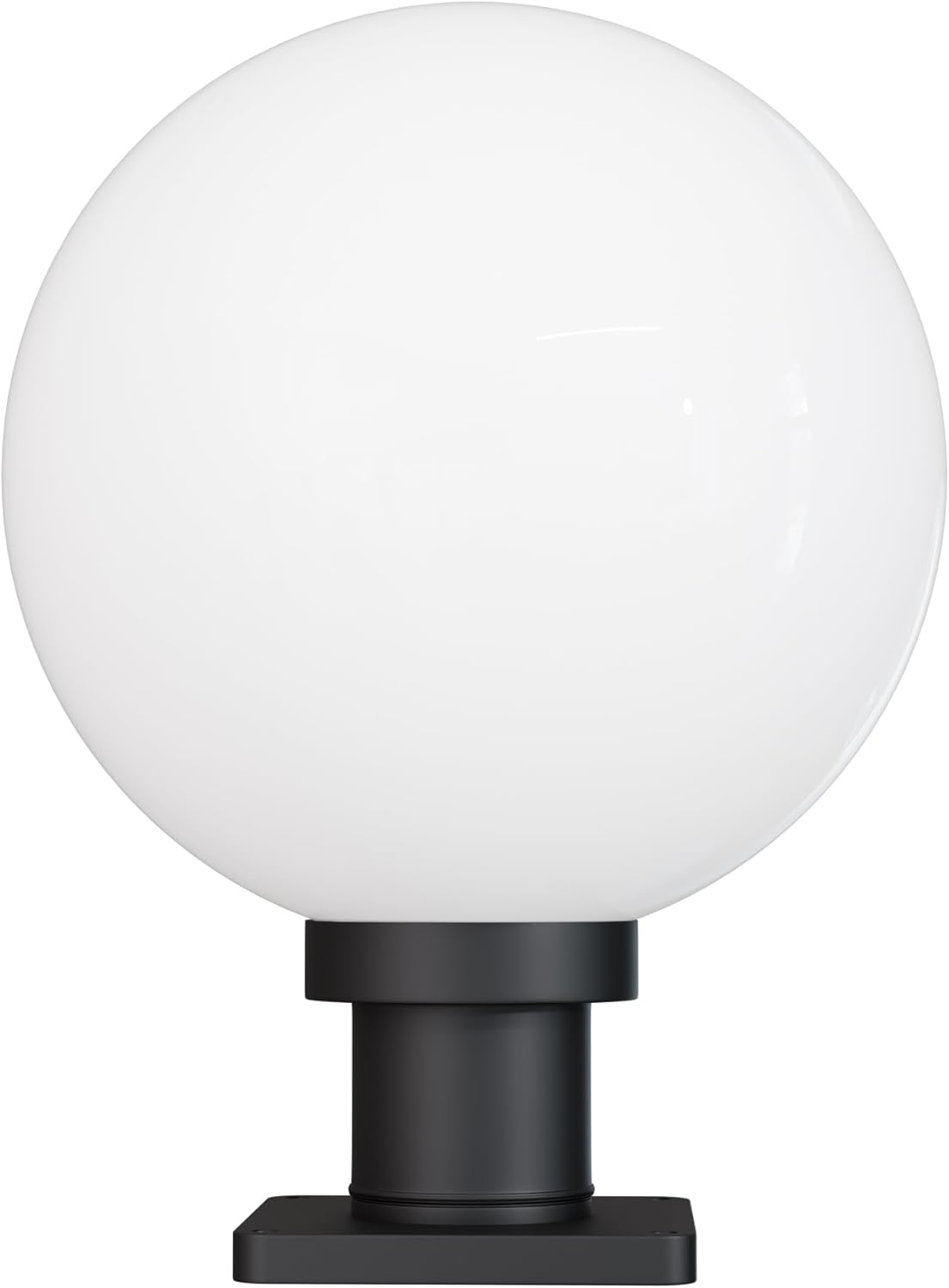 KastLite 12" Globe Pier Mount Outdoor Lighting with LED Lamp
