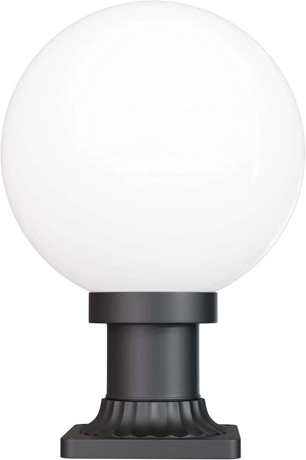 KastLite 10" Globe Pier Mount Outdoor Lighting with LED Lamp