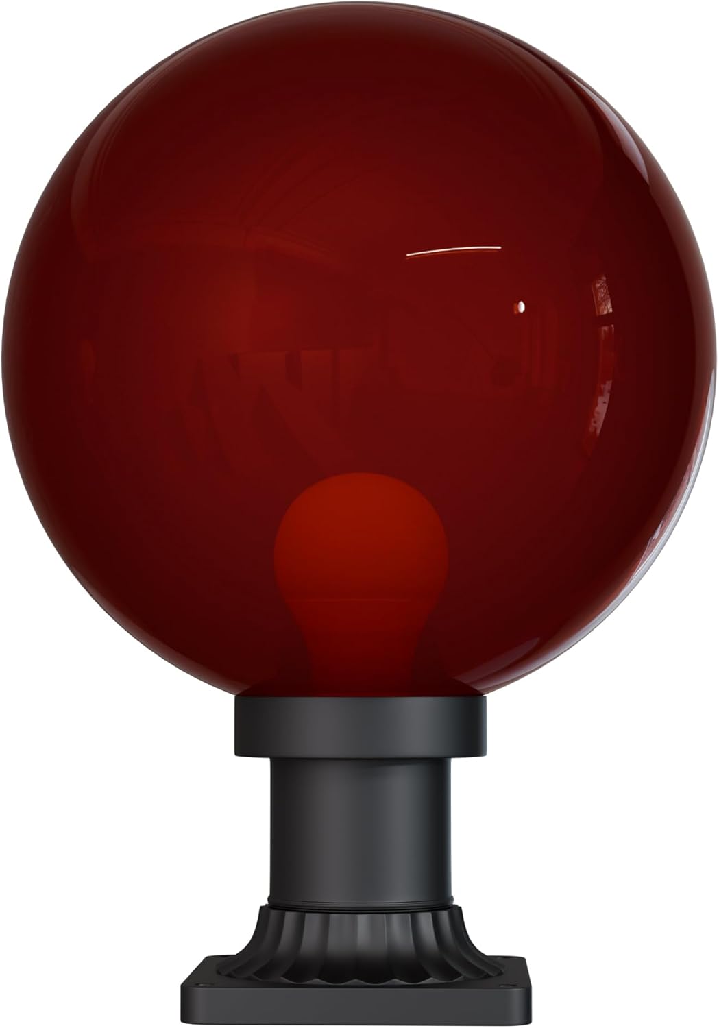 KastLite 12" Globe Pier Mount Outdoor Lighting with LED Lamp