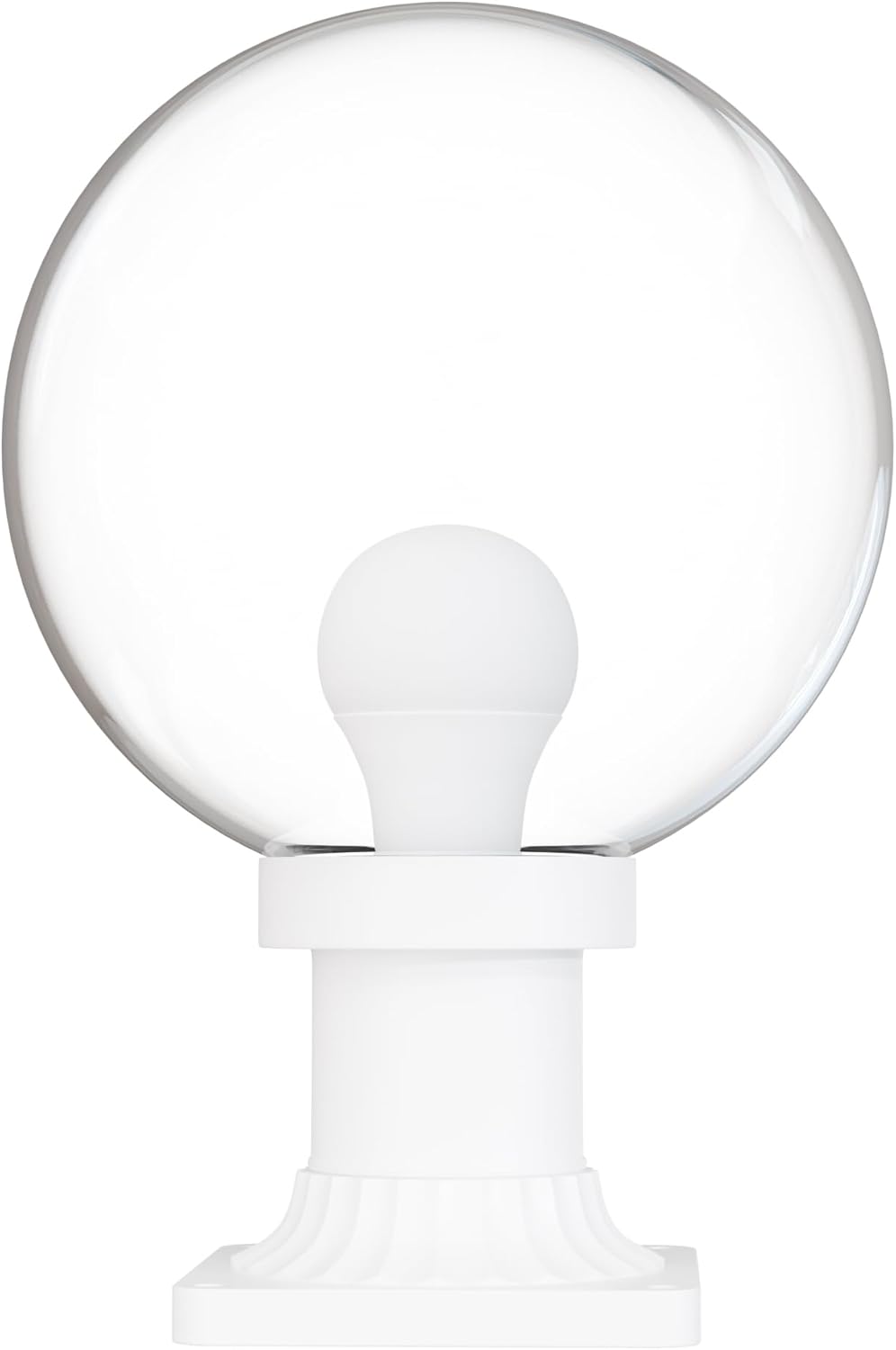 KastLite 10" Globe Pier Mount Outdoor Lighting with LED Lamp