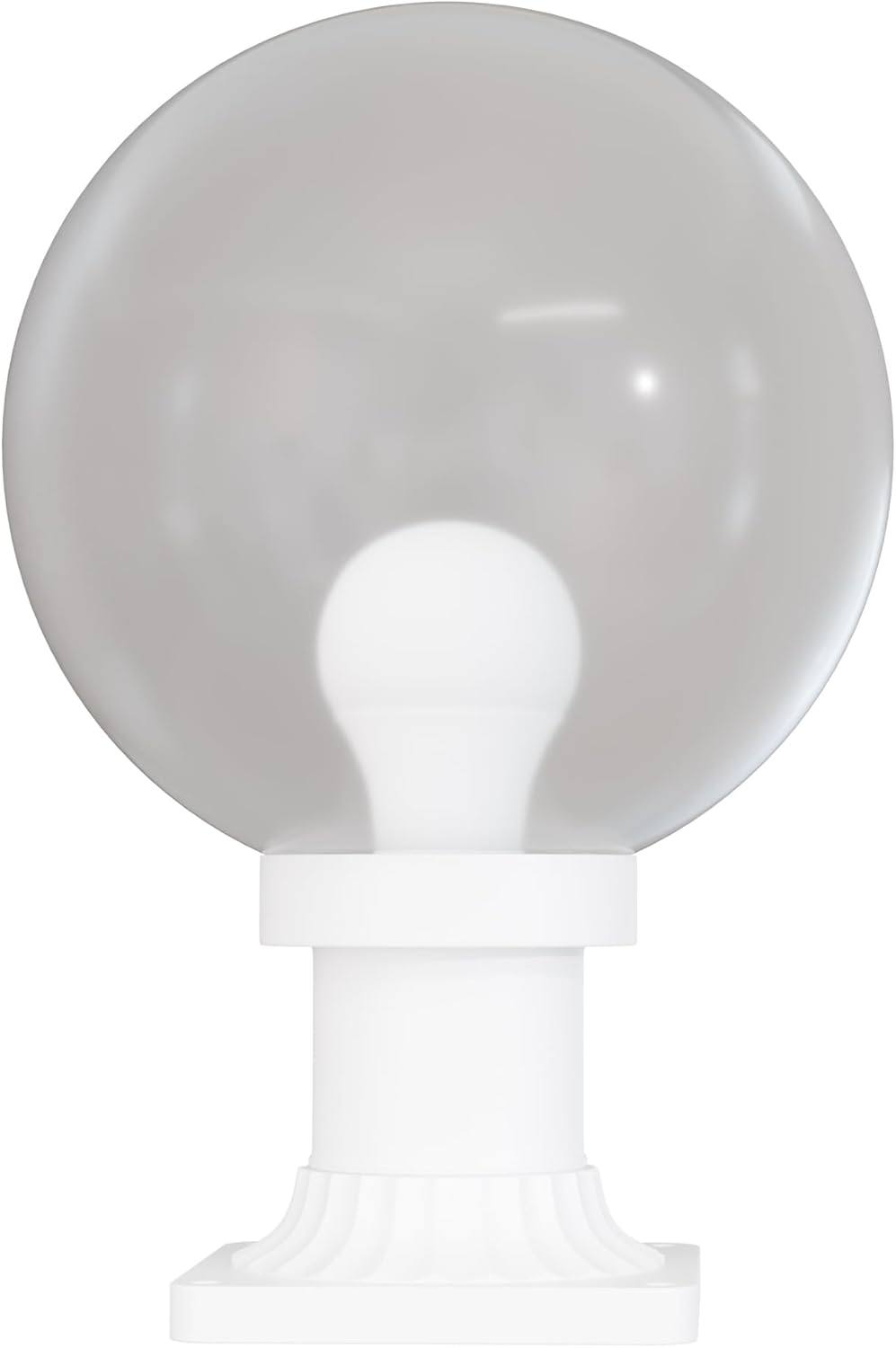 KastLite 10" Globe Pier Mount Outdoor Lighting with LED Lamp