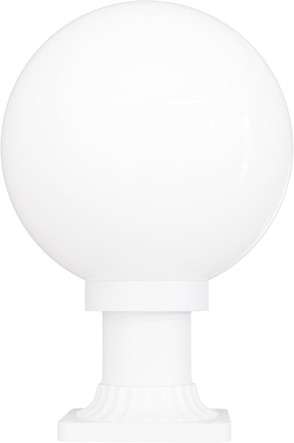 KastLite 10" Globe Pier Mount Outdoor Lighting with LED Lamp