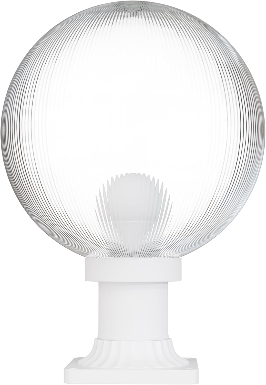 KastLite 12" Globe Pier Mount Outdoor Lighting with LED Lamp