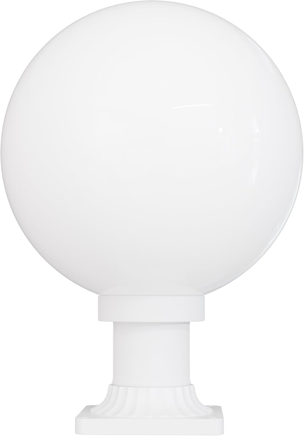 KastLite 12" Globe Pier Mount Outdoor Lighting with LED Lamp