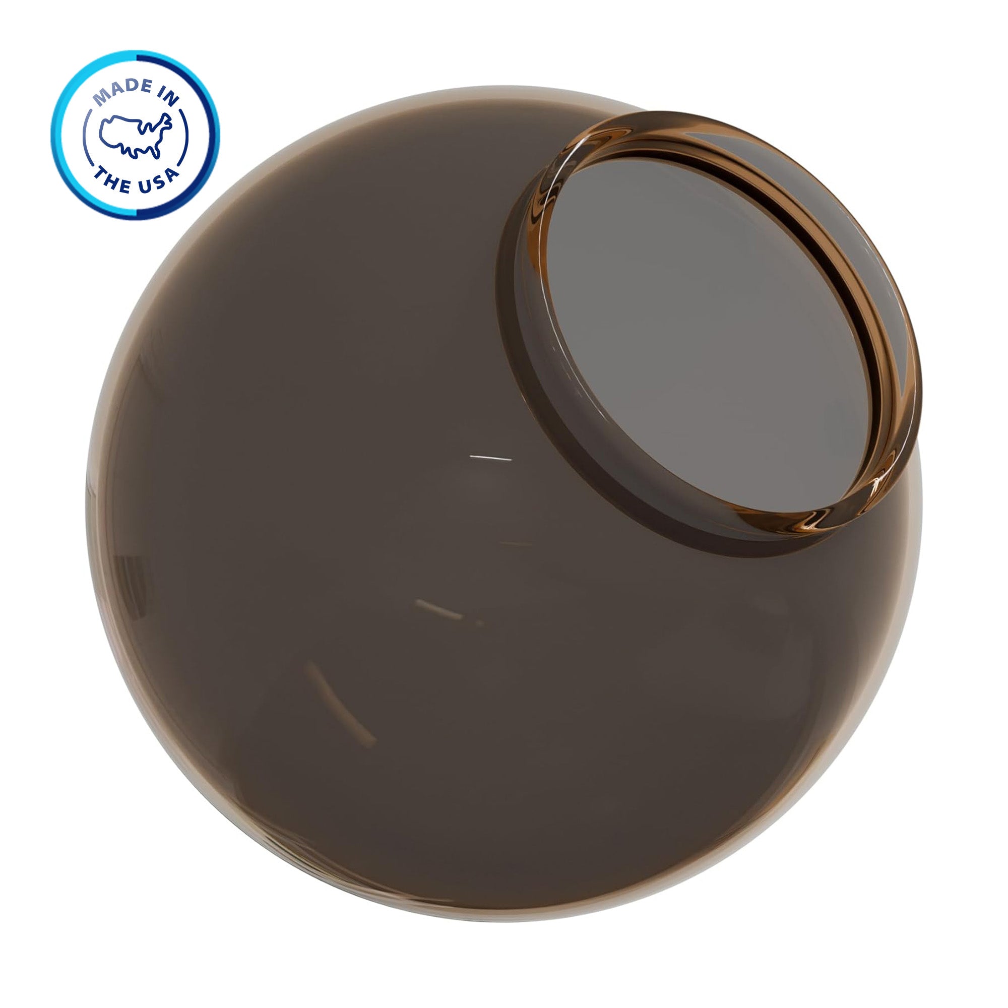 6" Globe with 3.14" Fitter Neck
