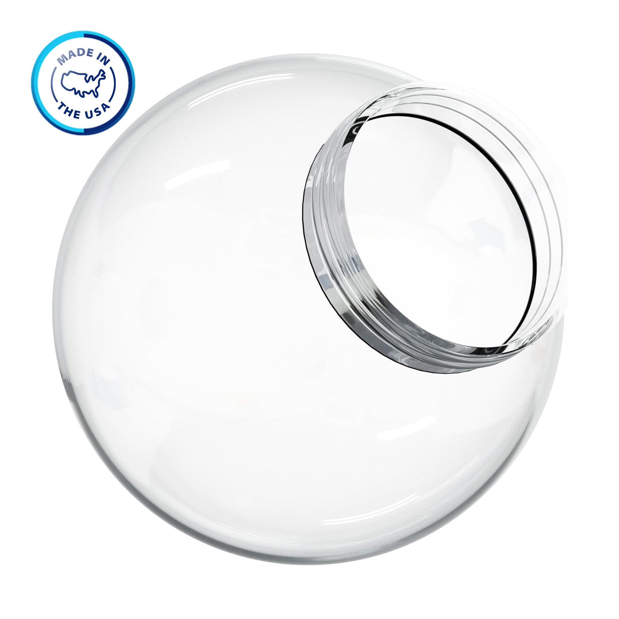 6" Globe with 3.14" Screw Neck