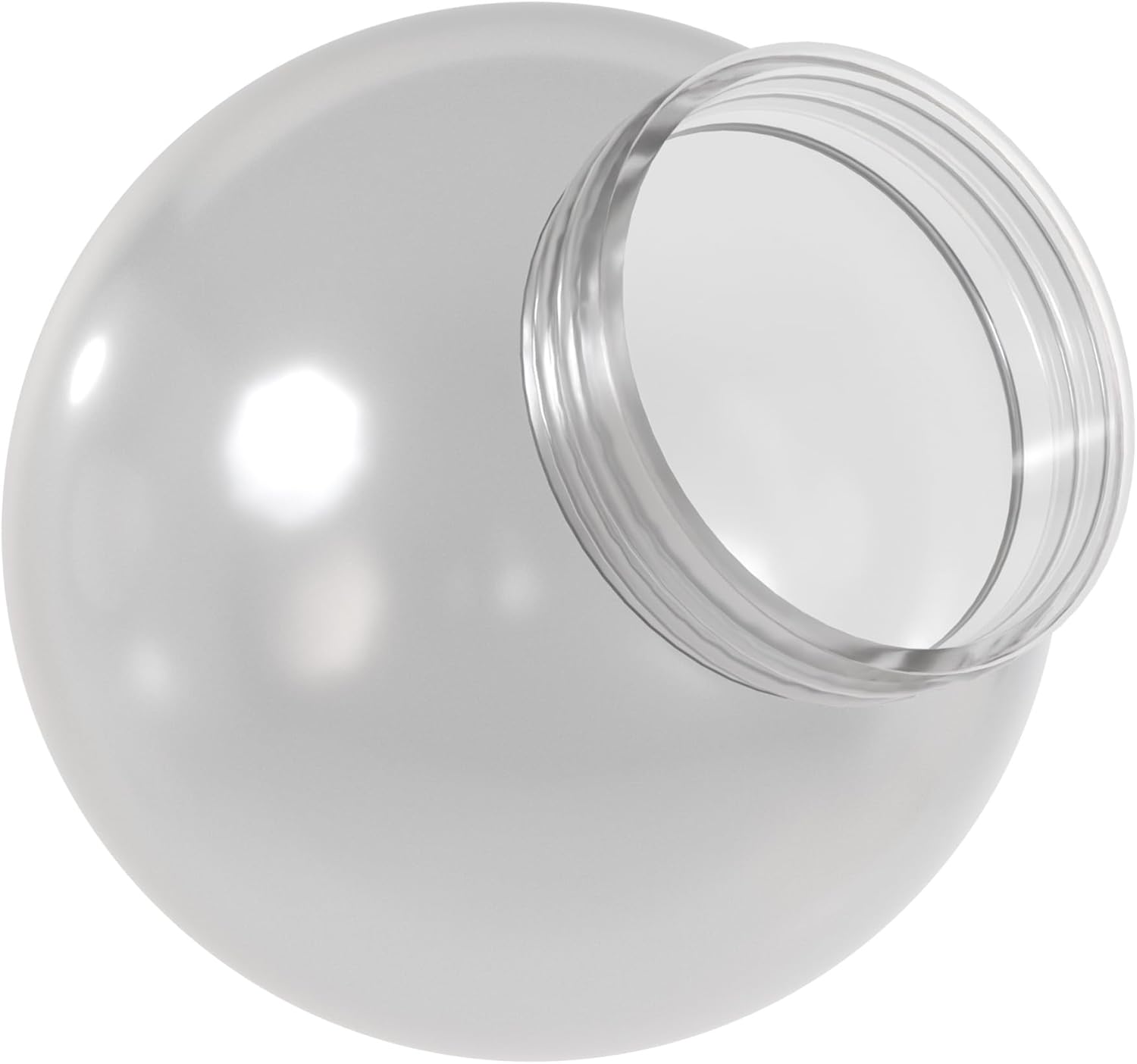 6" Globe with 3.14" Screw Neck