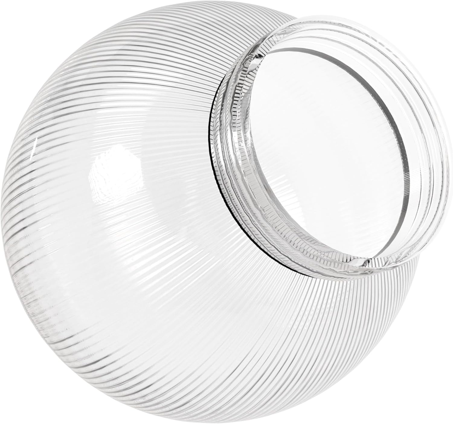 6" Globe with 3.14" Screw Neck
