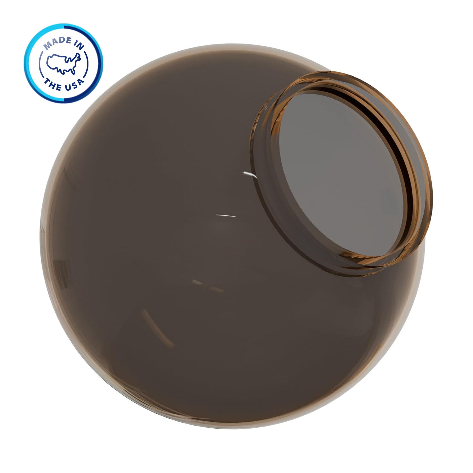 8" Globe with 3.91" Fitter Neck