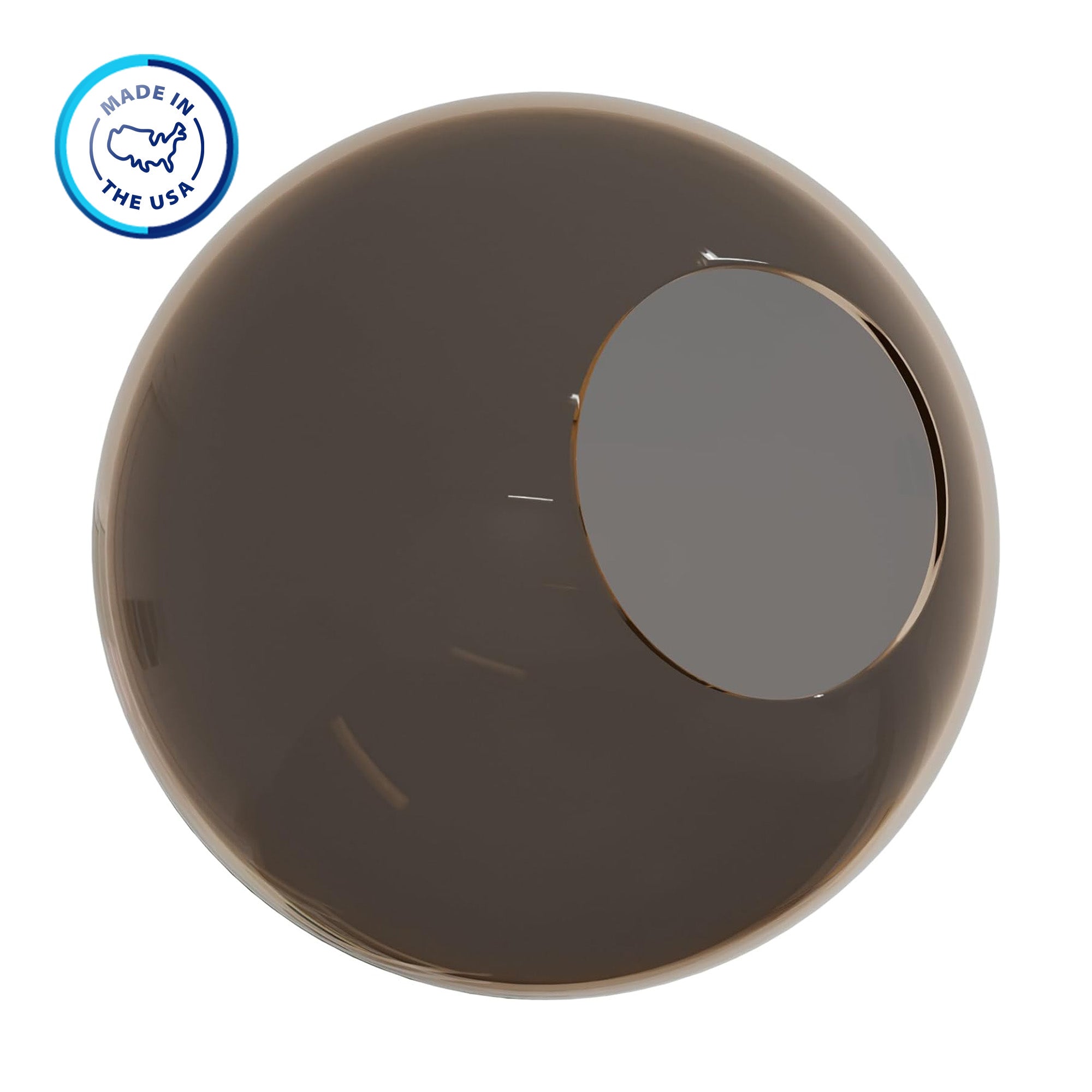 8" Globe with 3.50" Neckless Opening