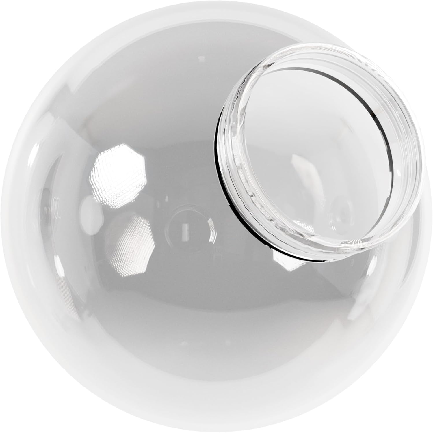 8" Globe with 3.24" Screw Lock Neck