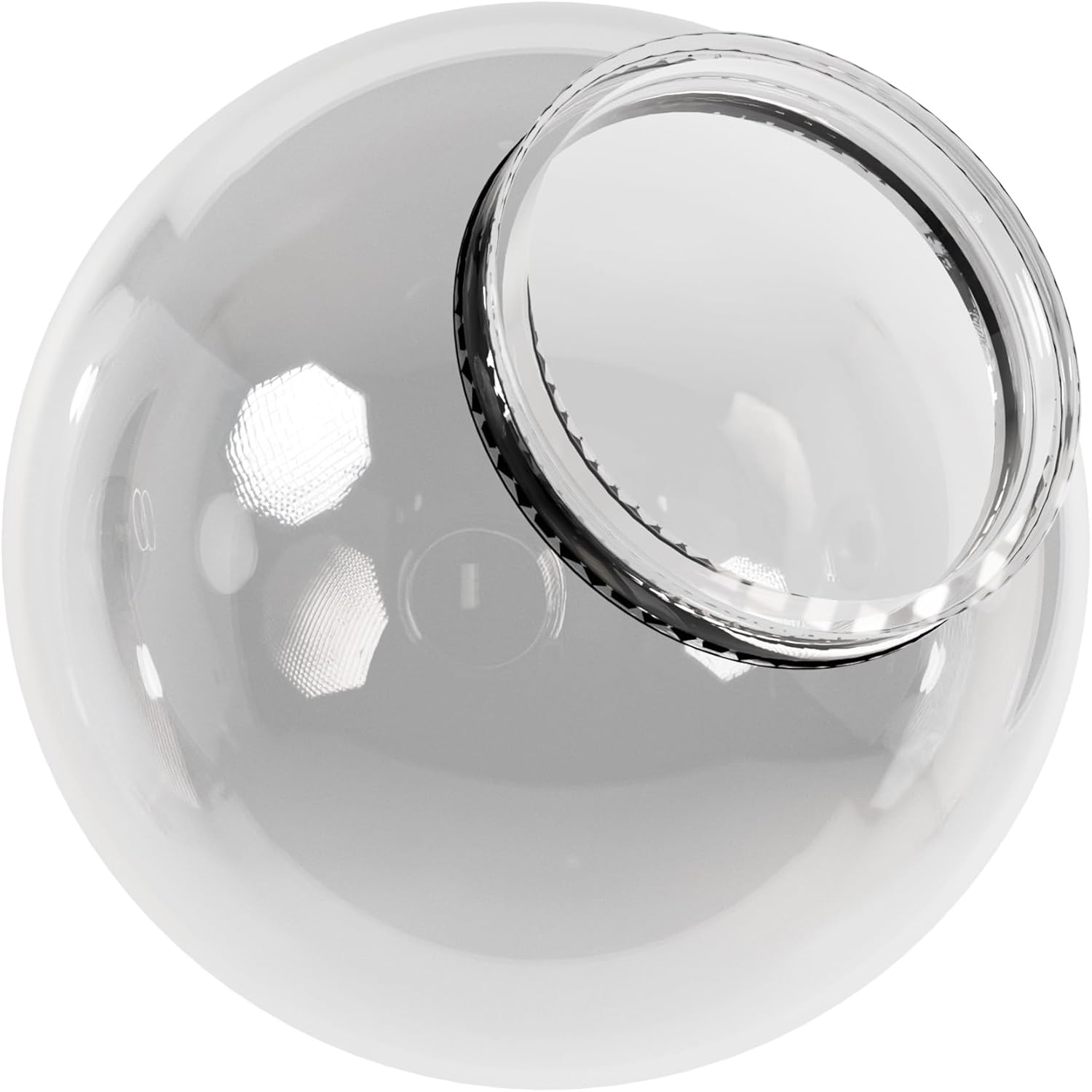 8" Globe with 3.91" Fitter Neck