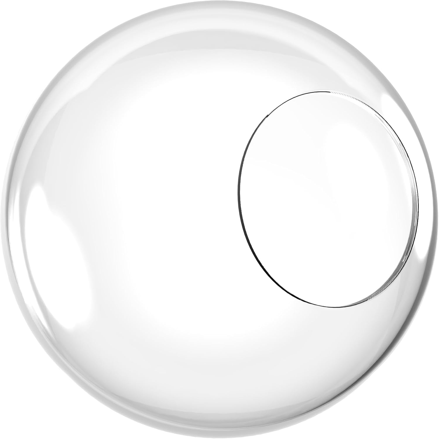 8" Globe with 3.50" Neckless Opening