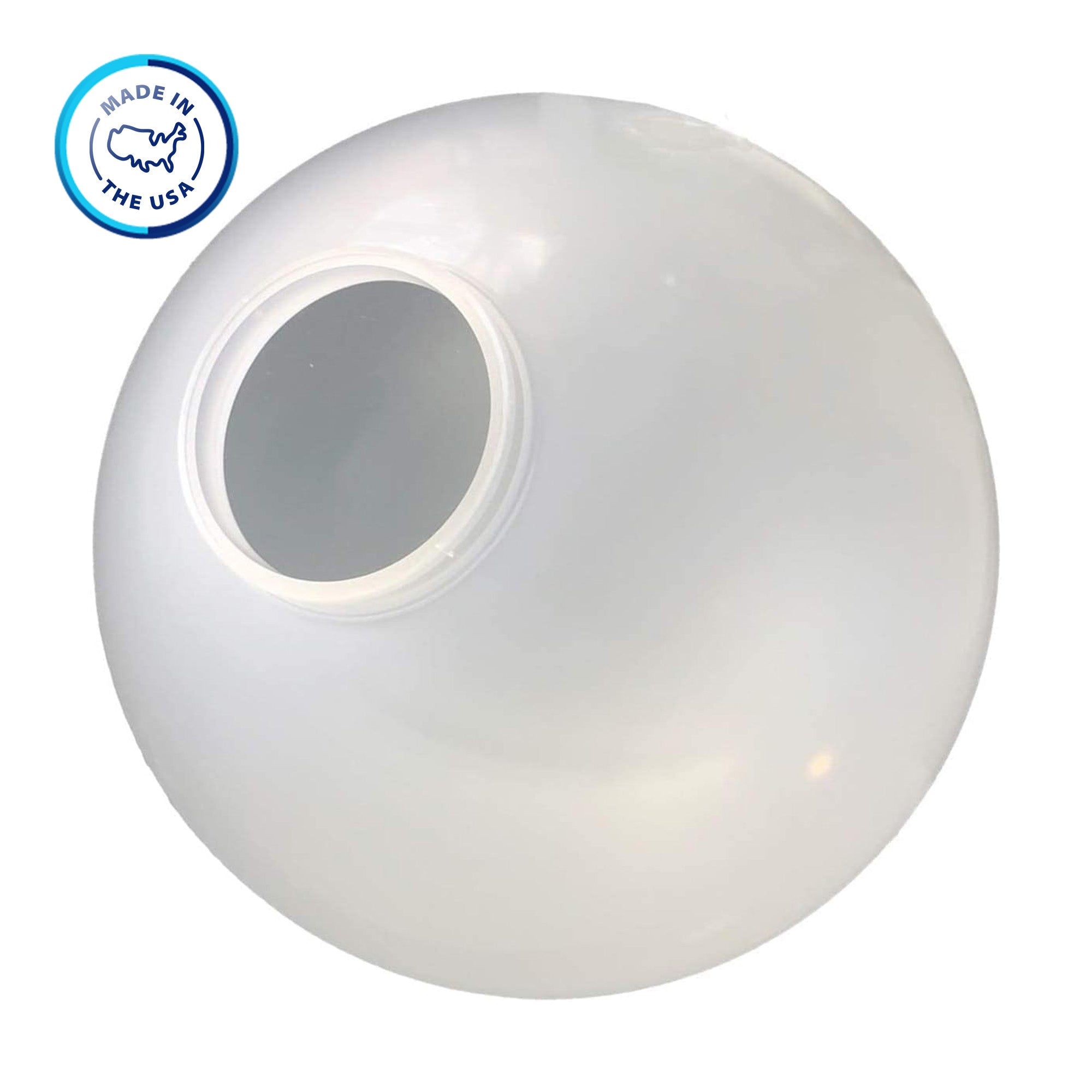 8" Globe with 3.91" Fitter Neck