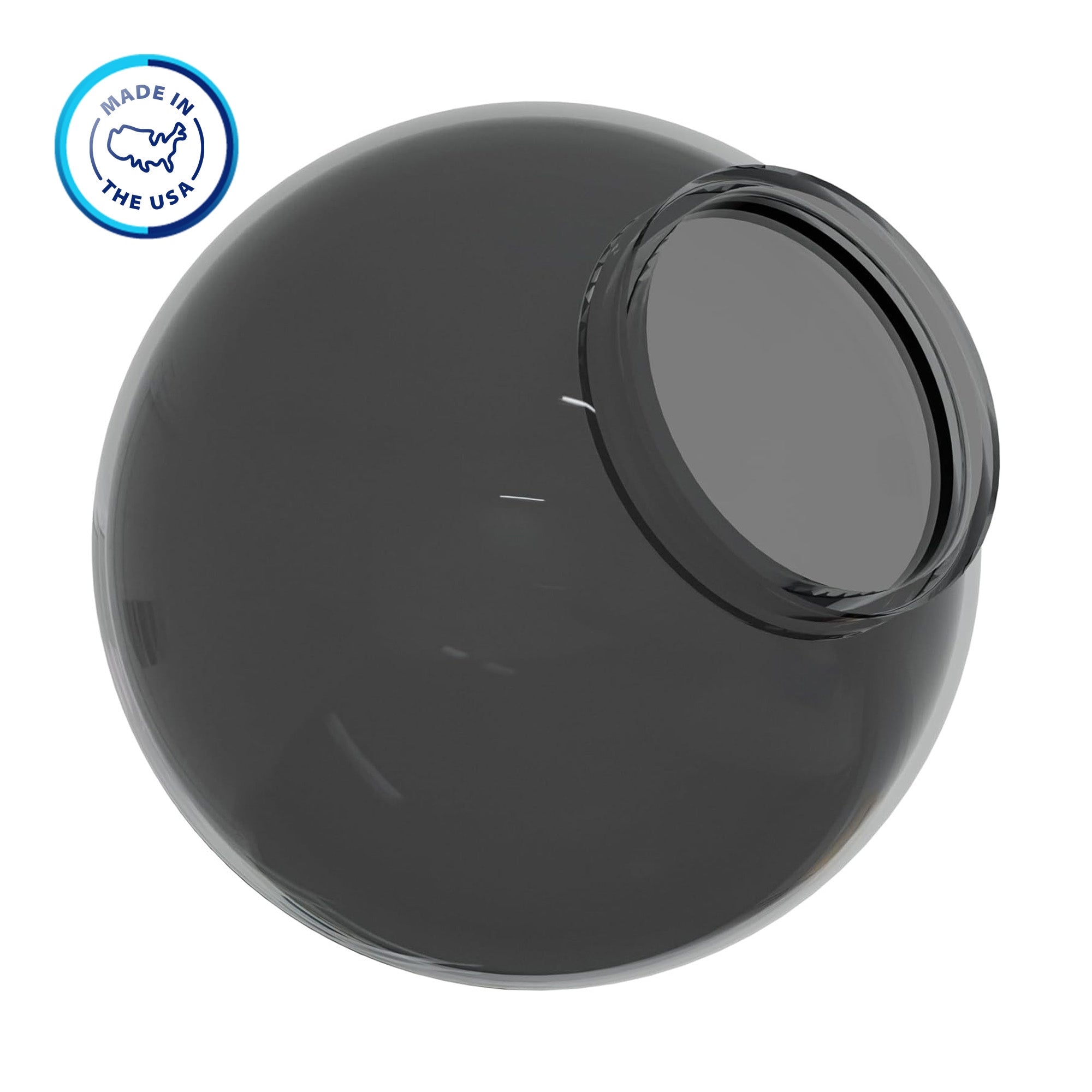 8" Globe with 3.91" Fitter Neck