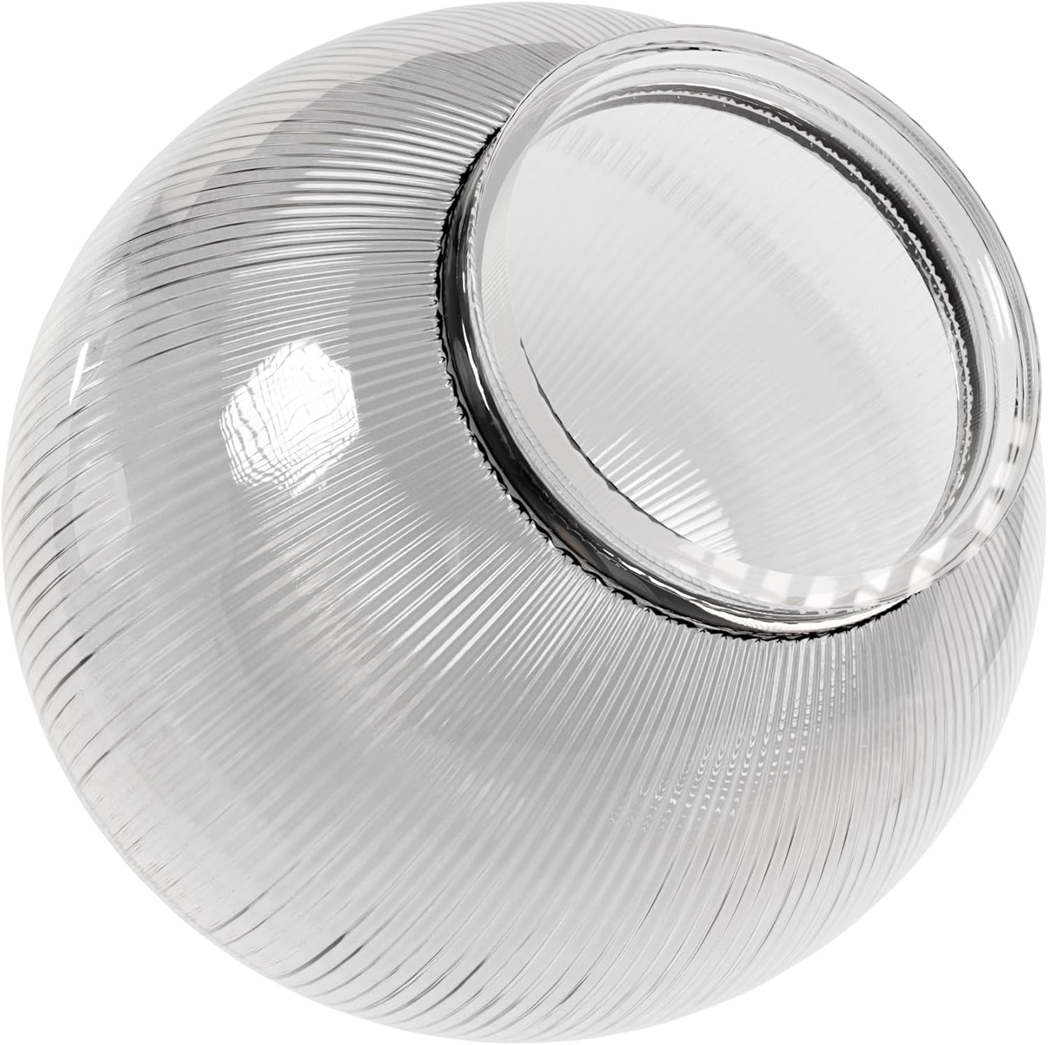 8" Globe with 3.91" Fitter Neck