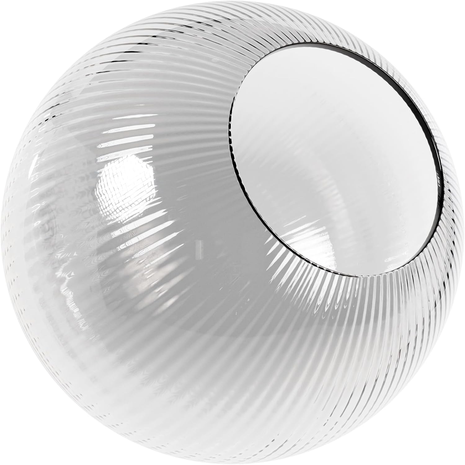8" Globe with 3.50" Neckless Opening