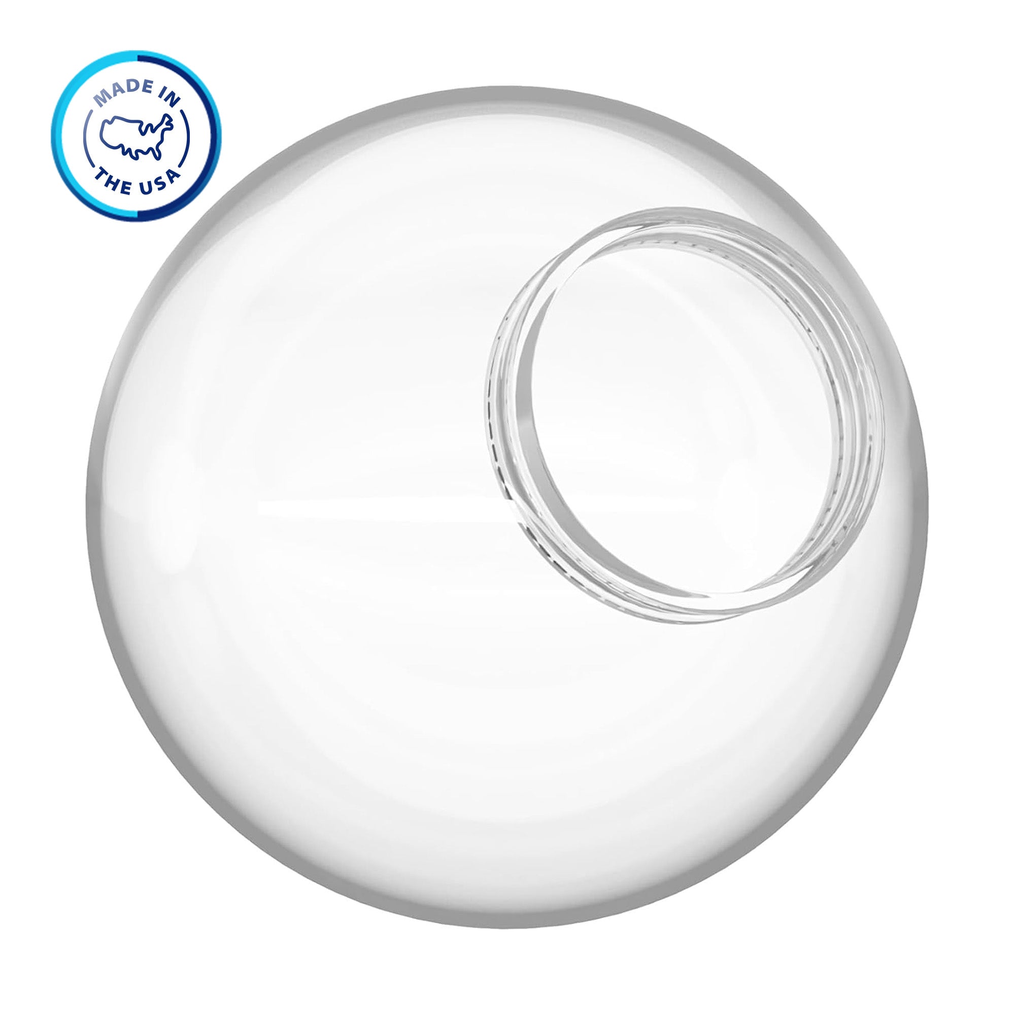 10" Globe with 3.91" Fitter Neck