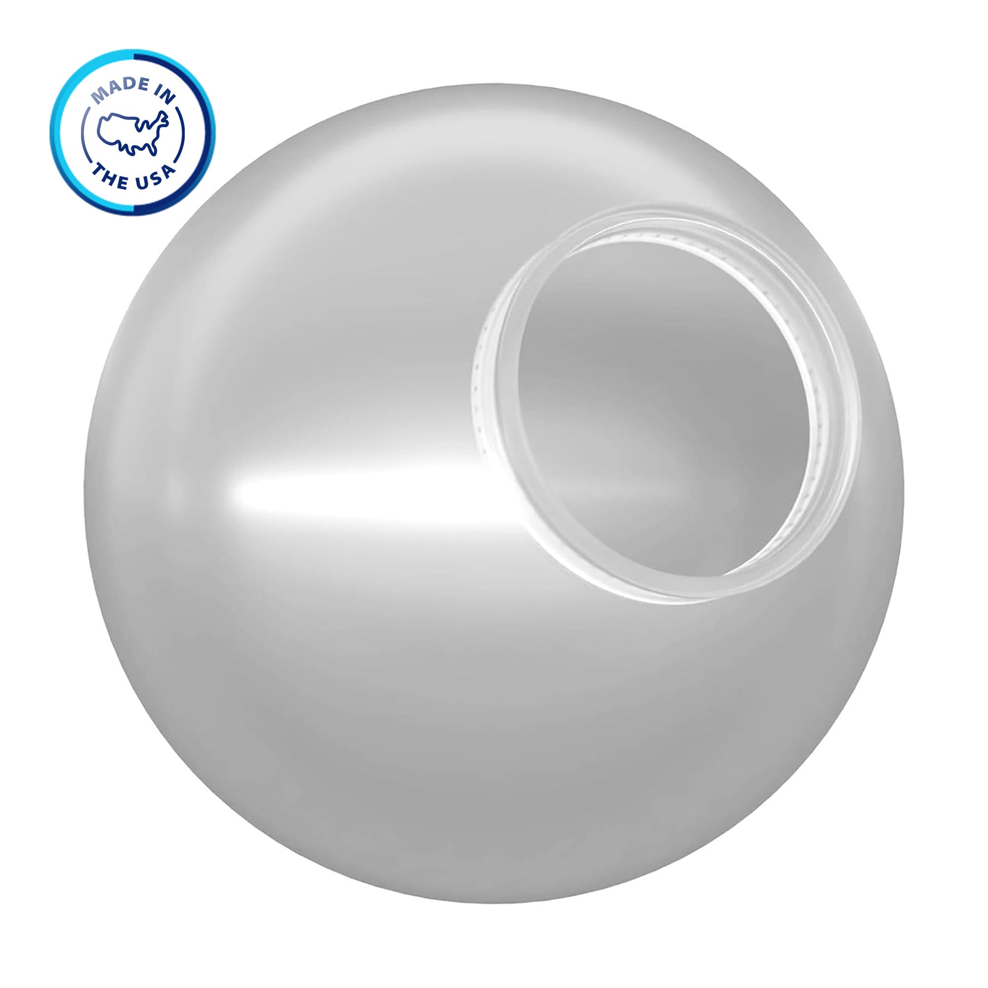 10" Globe with 3.91" Fitter Neck