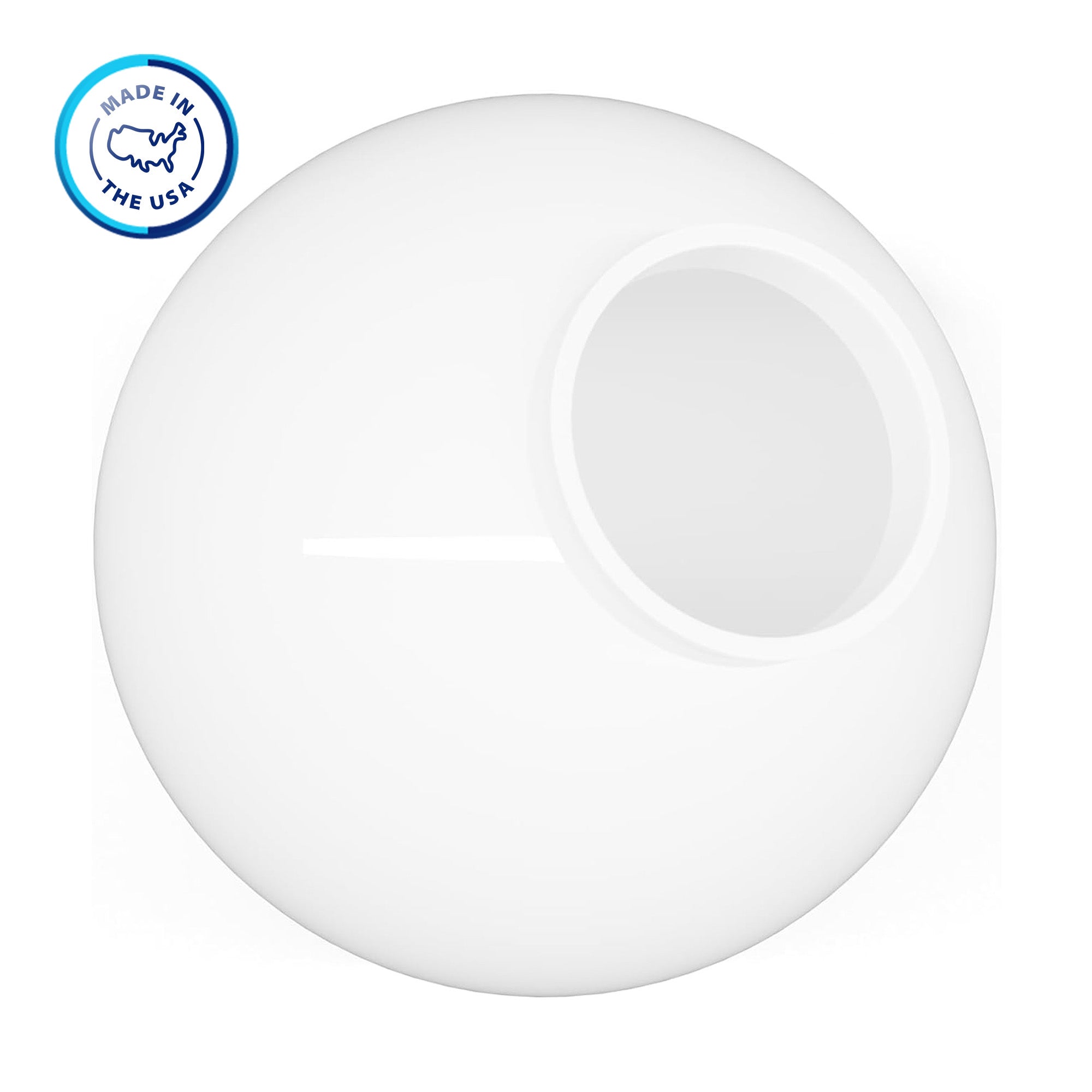 10" Globe with 3.91" Fitter Neck