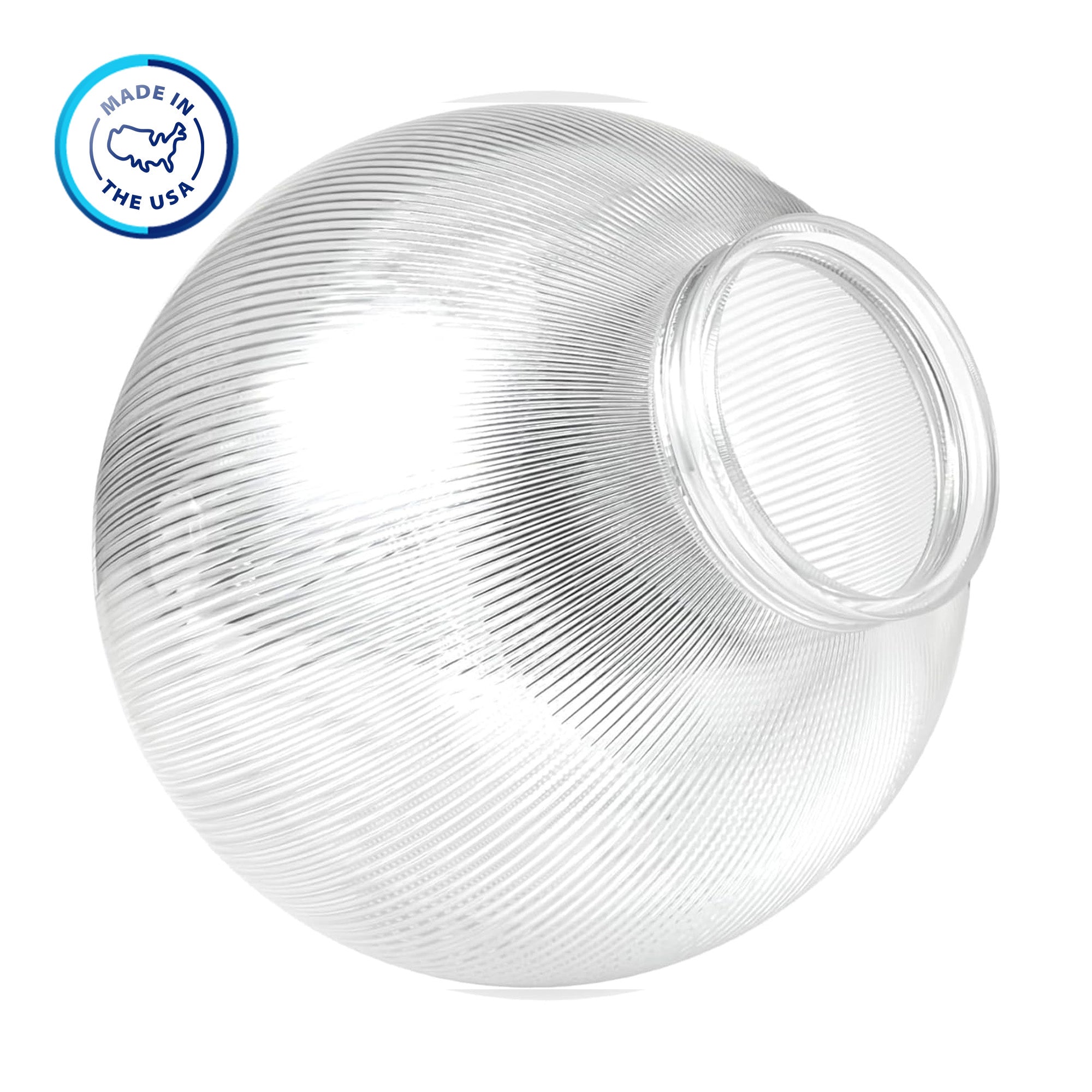 10" Globe with 3.91" Fitter Neck
