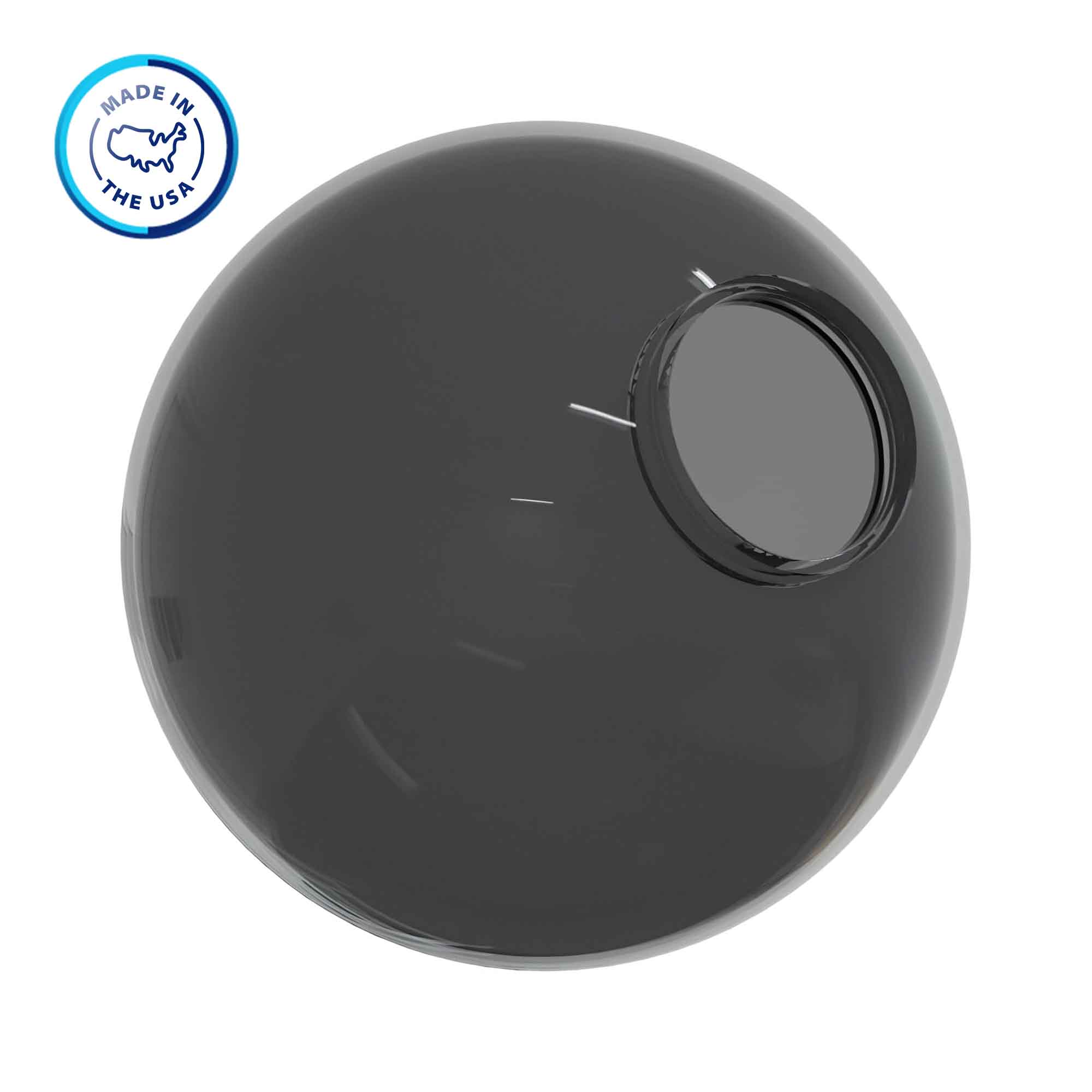 12" Globe with 3.91" Fitter Neck