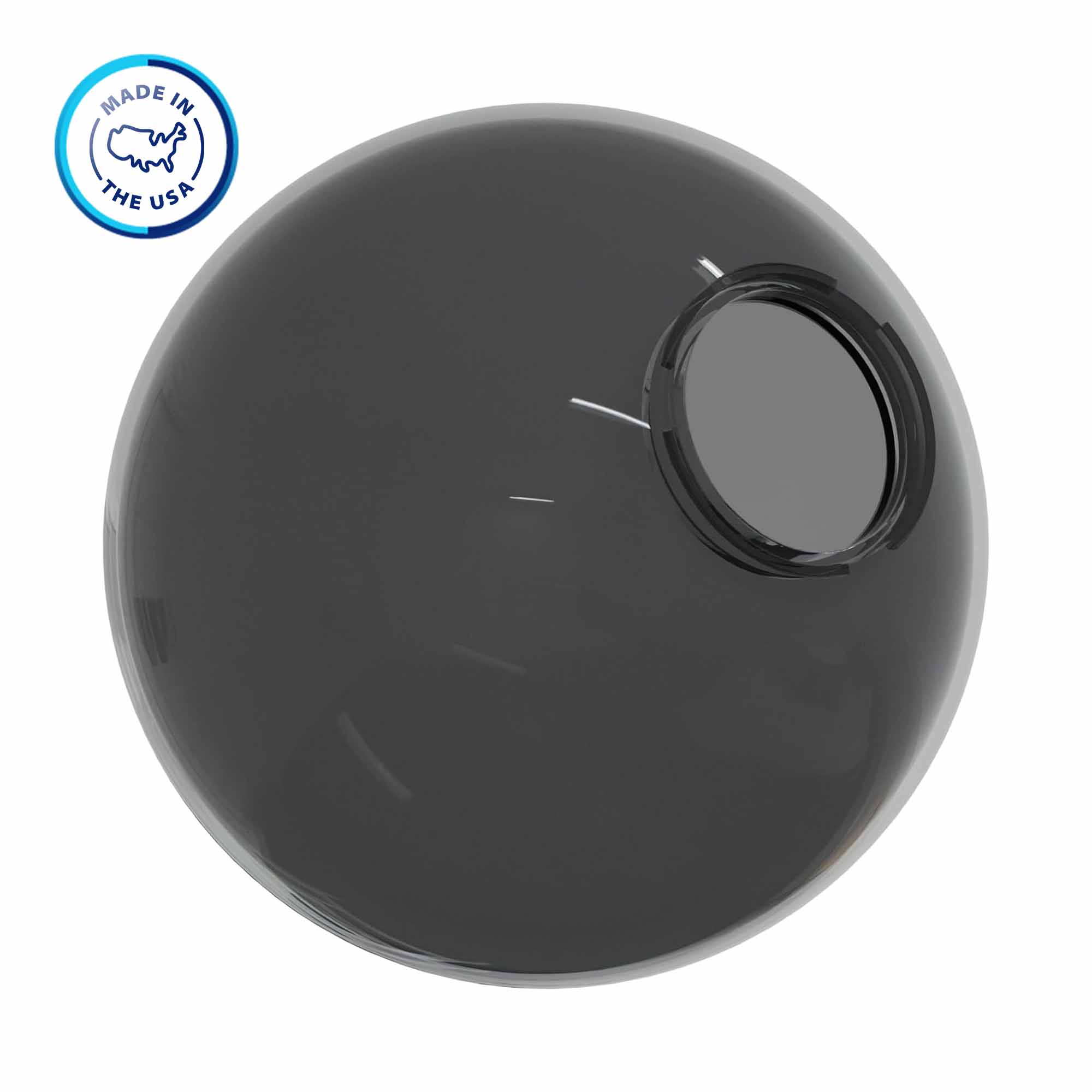 12" Globe with 3.94" Twist Lock Neck