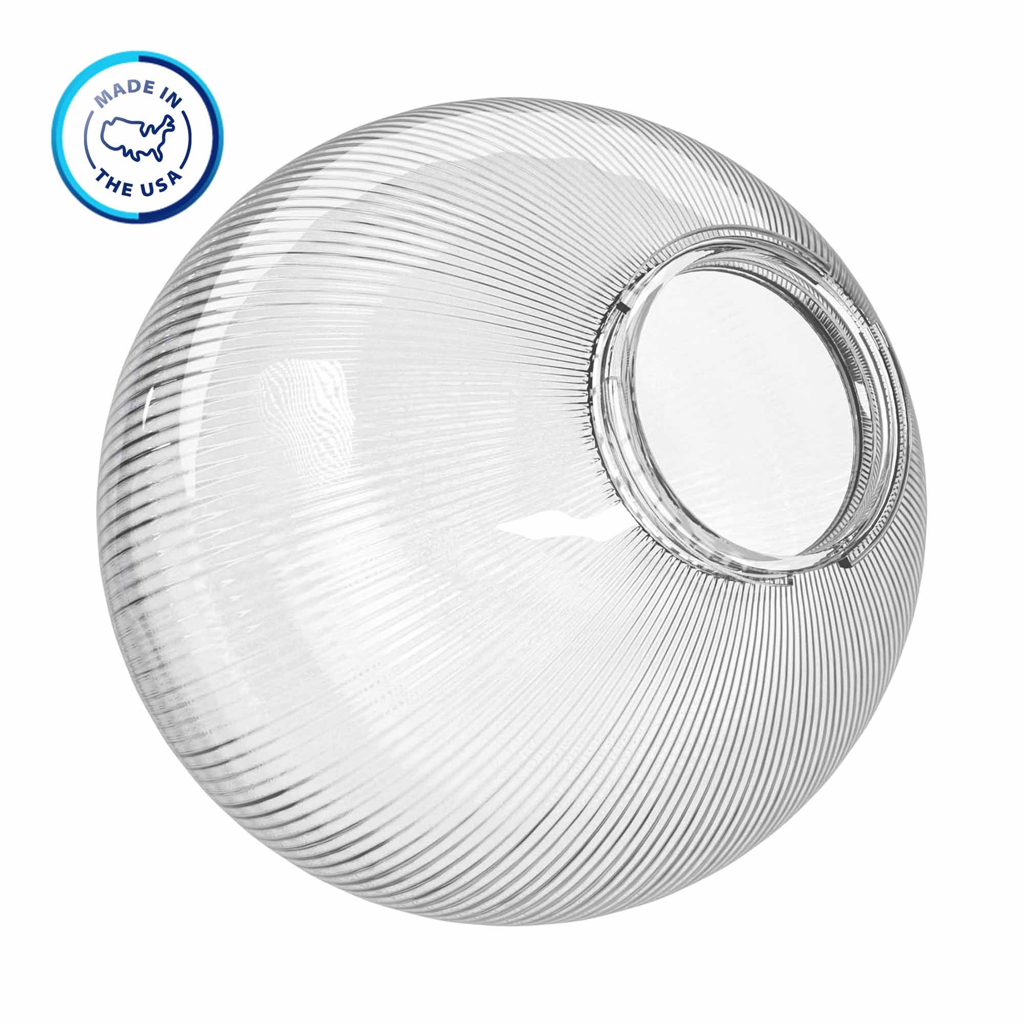 12" Globe with 3.94" Twist Lock Neck