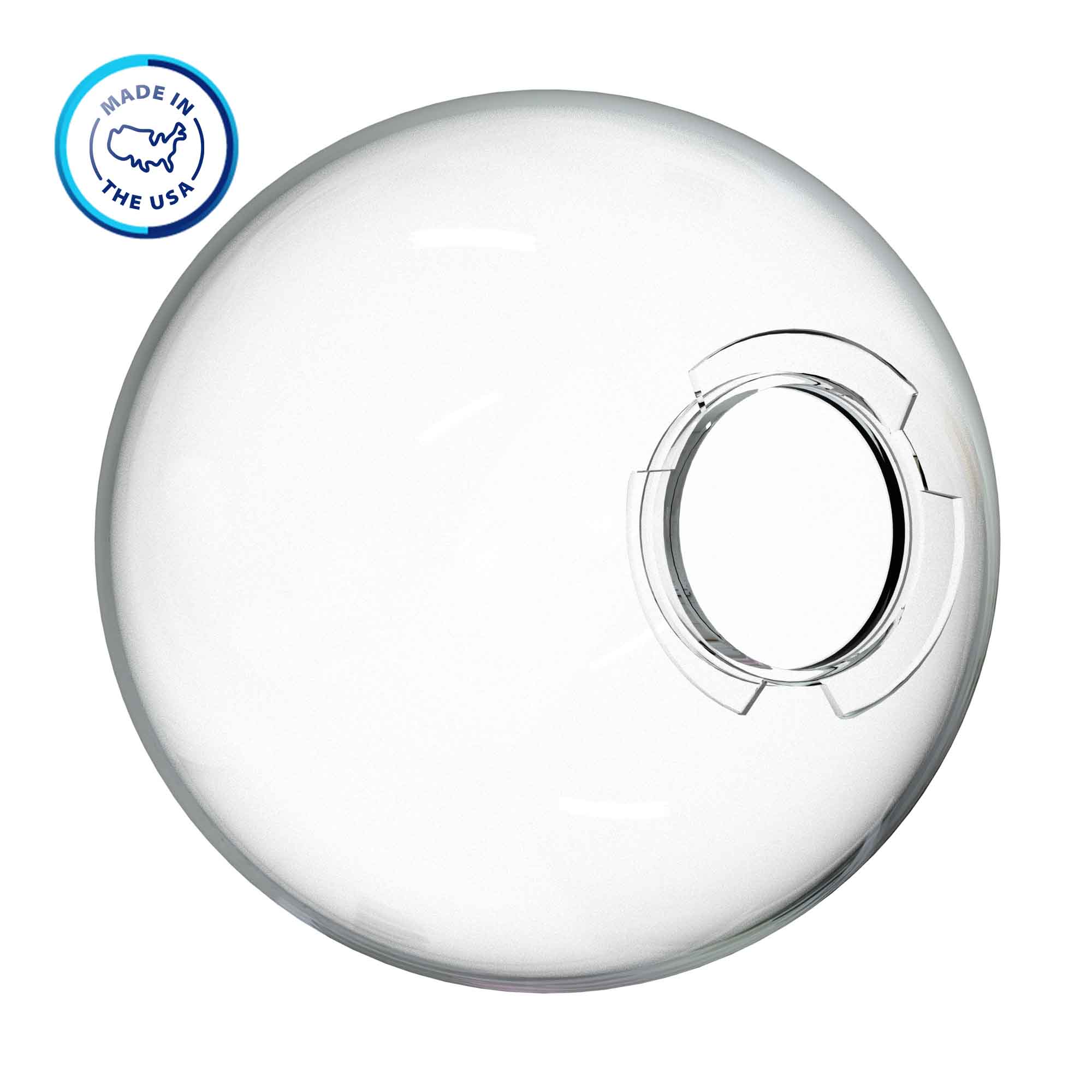 12" Globe with 4-5/8" Twist Lock Neck