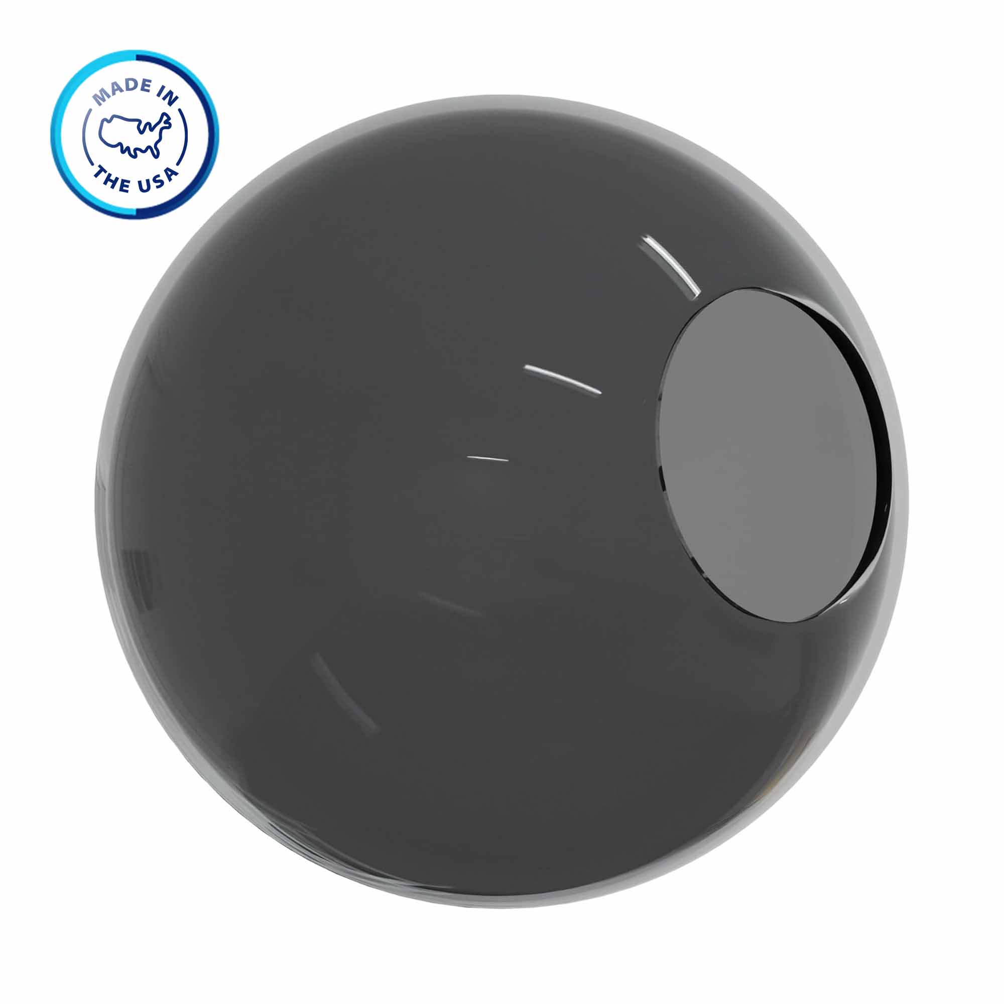 14" Globe with 5.25" Neckless Opening