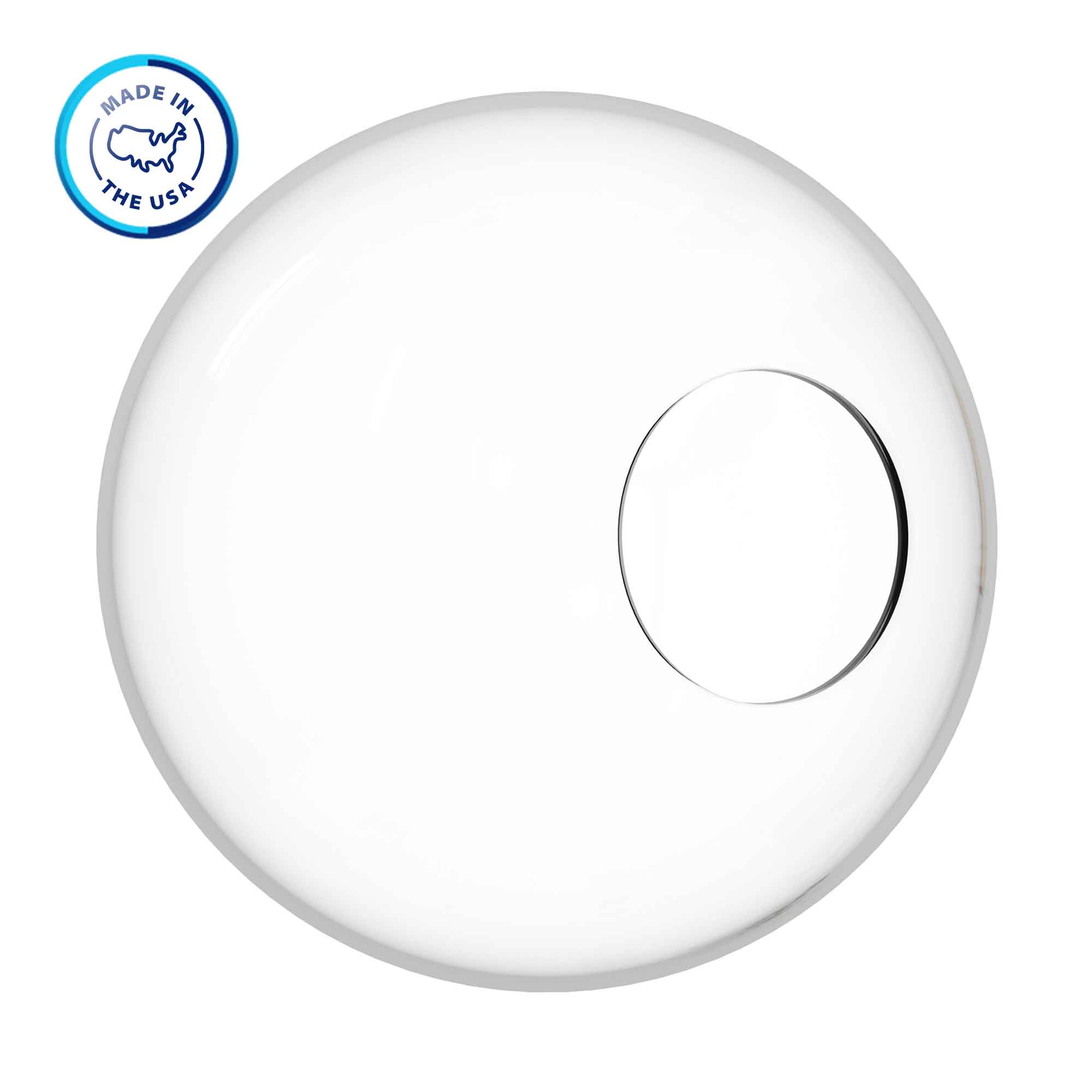 16" Globe with 5.25" Neckless Opening