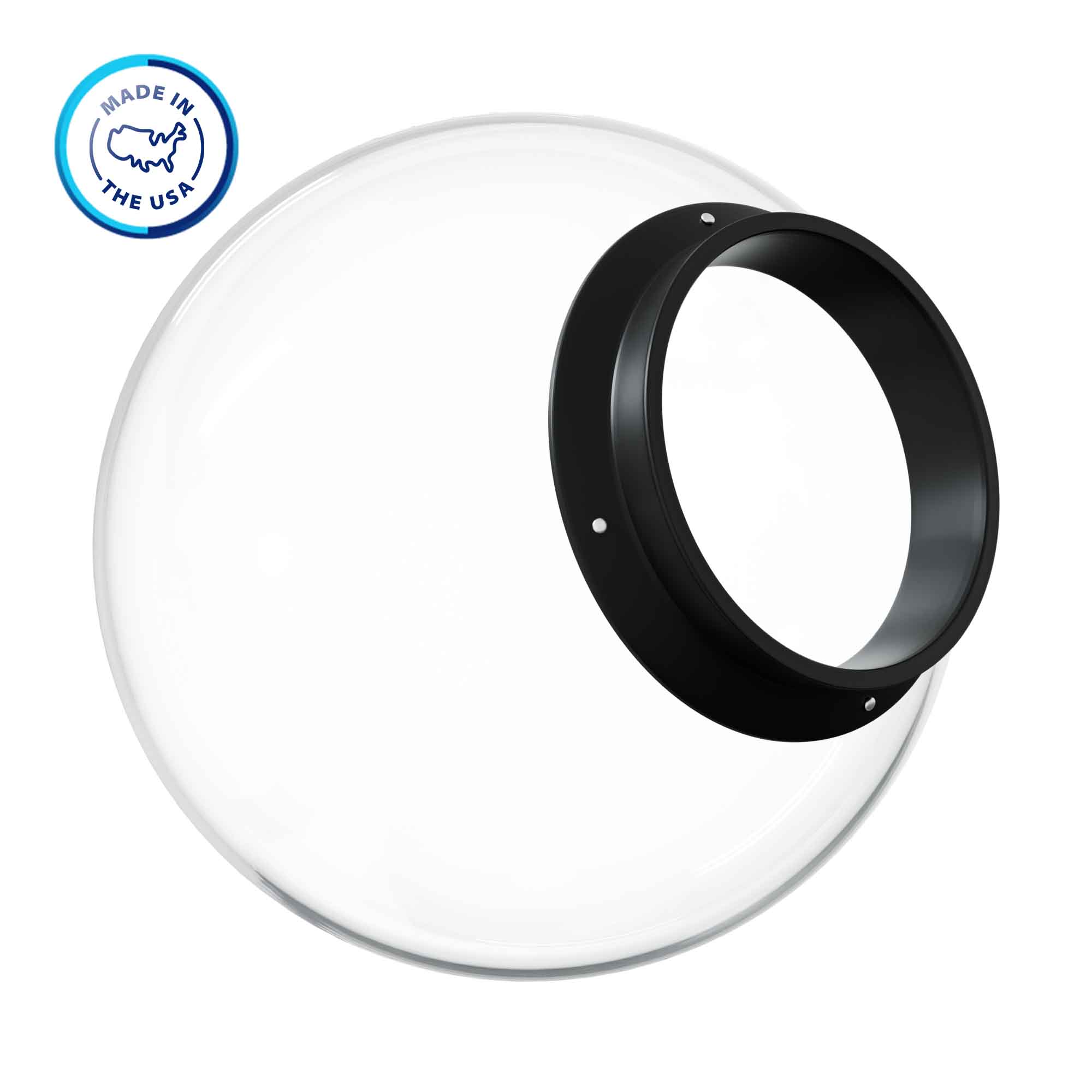 18" Globe with 8" Fitter Neck