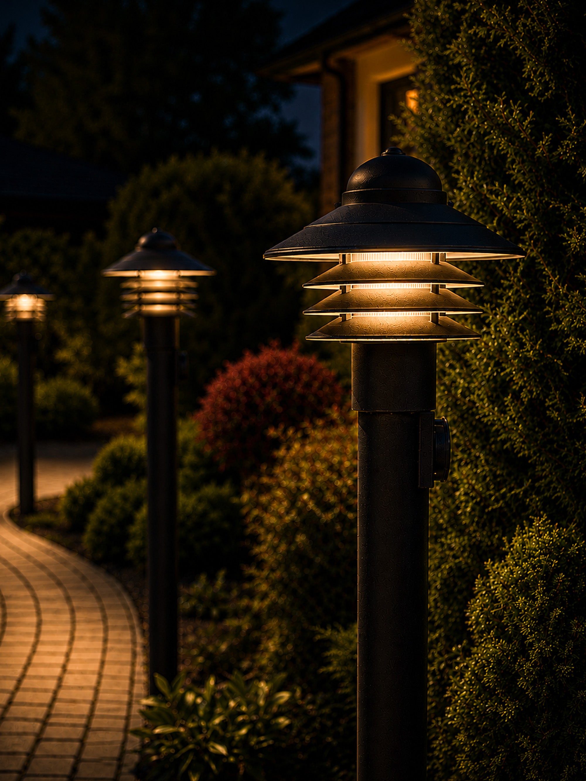 Walkway Nautical Lamp Post Light Fixture