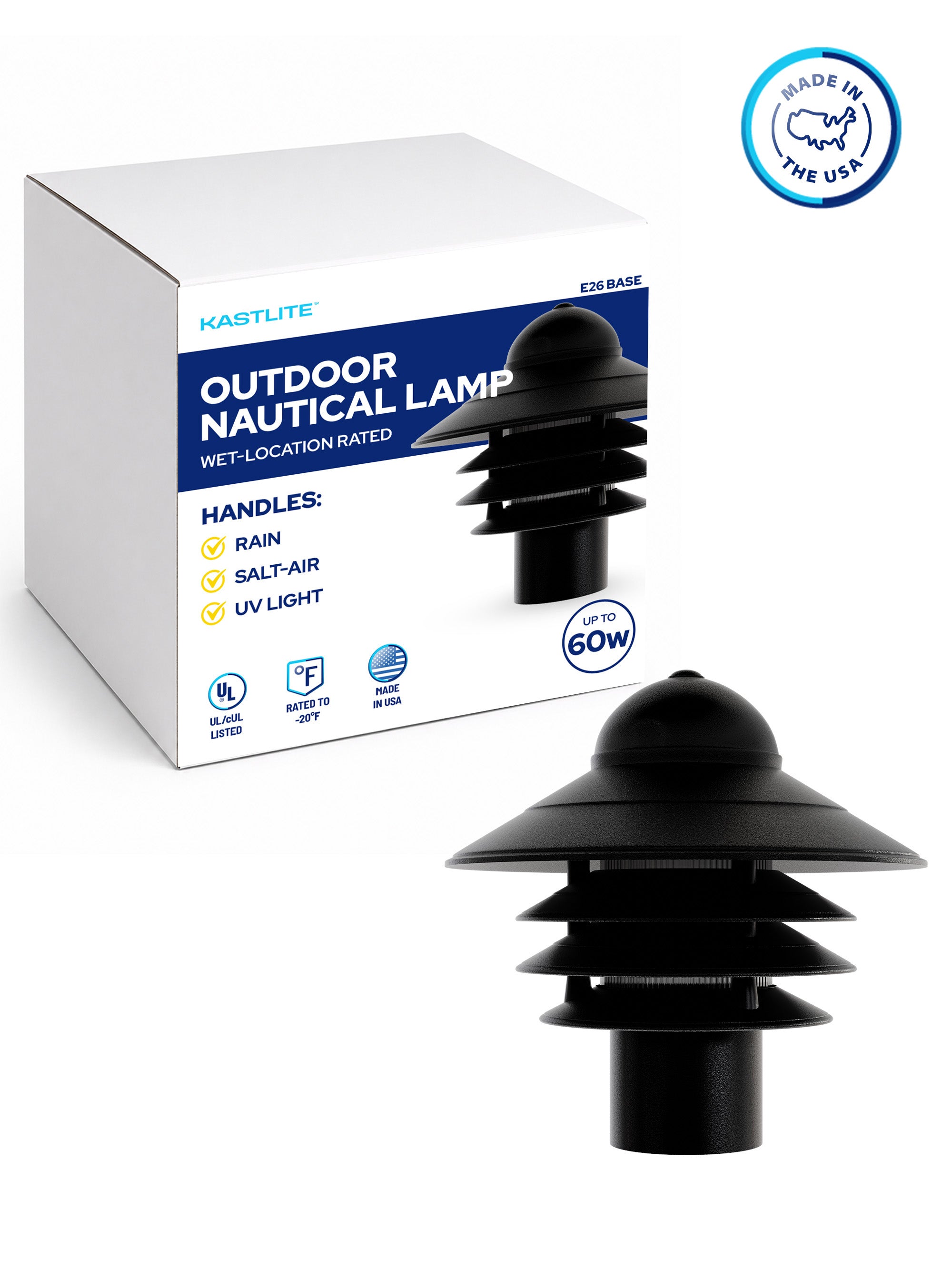 Walkway Nautical Lamp Post Light Fixture