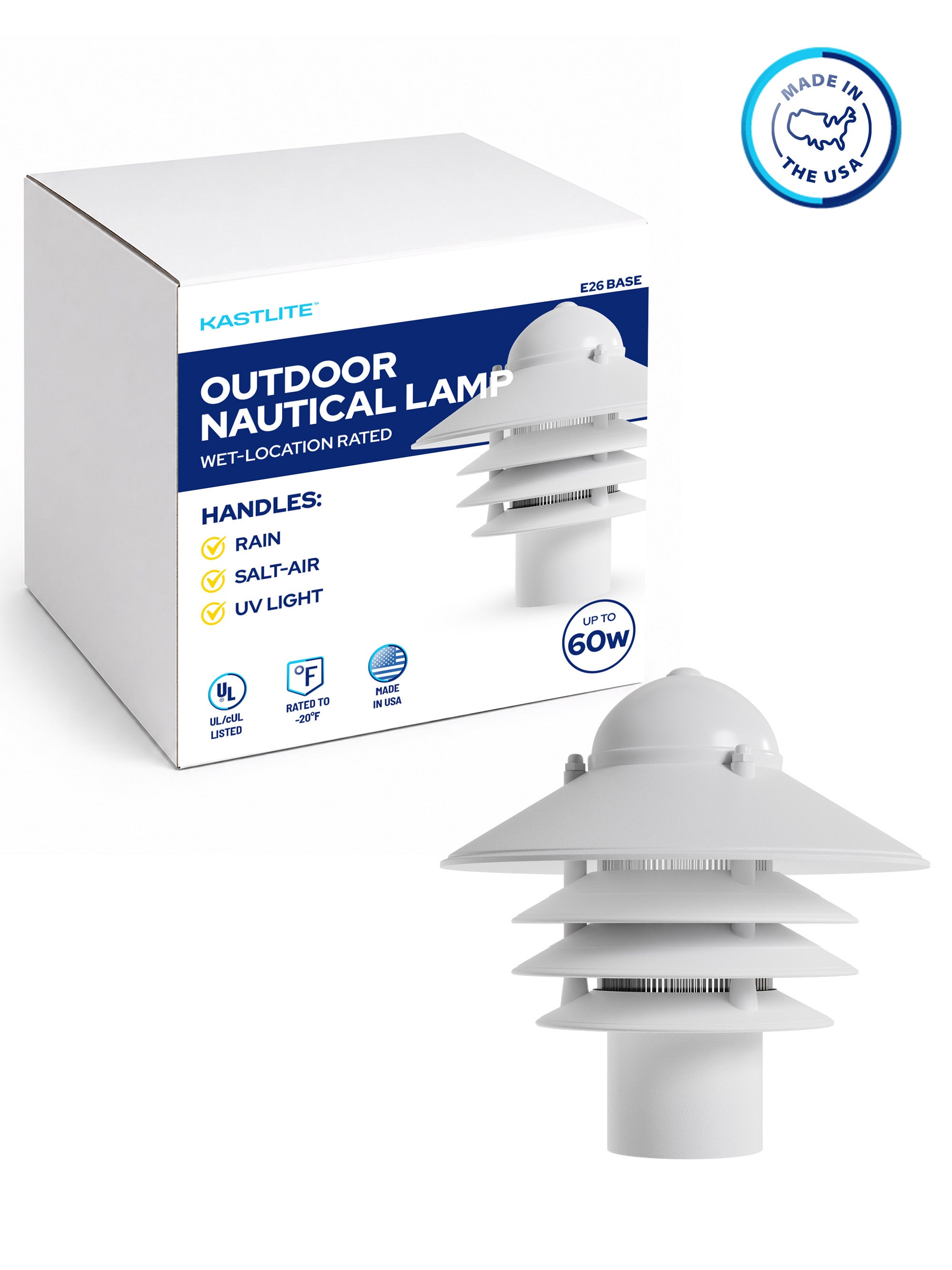 Walkway Nautical Lamp Post Light Fixture
