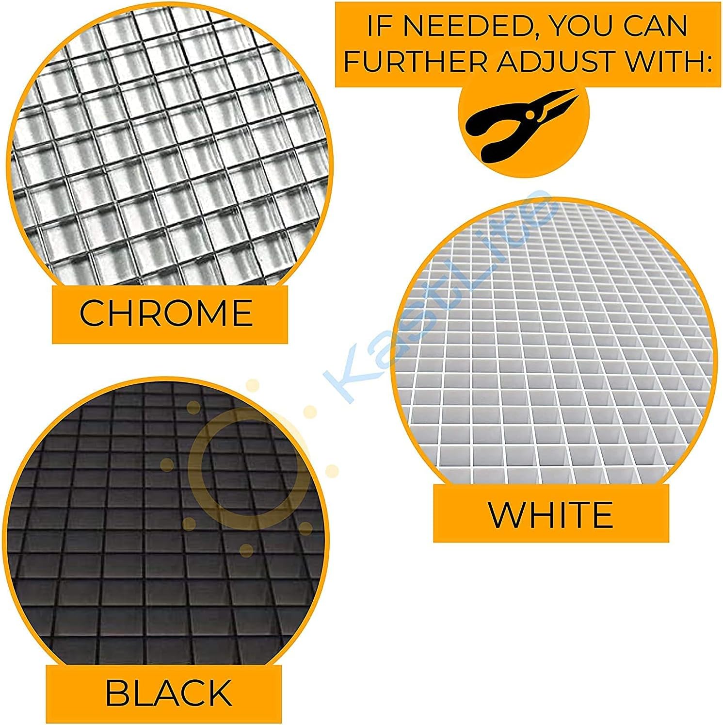 Egg Crate Panel Polystyrene | 22.5" x 22.5" with 1/2" x 1/2" x 3/8" Cell Size
