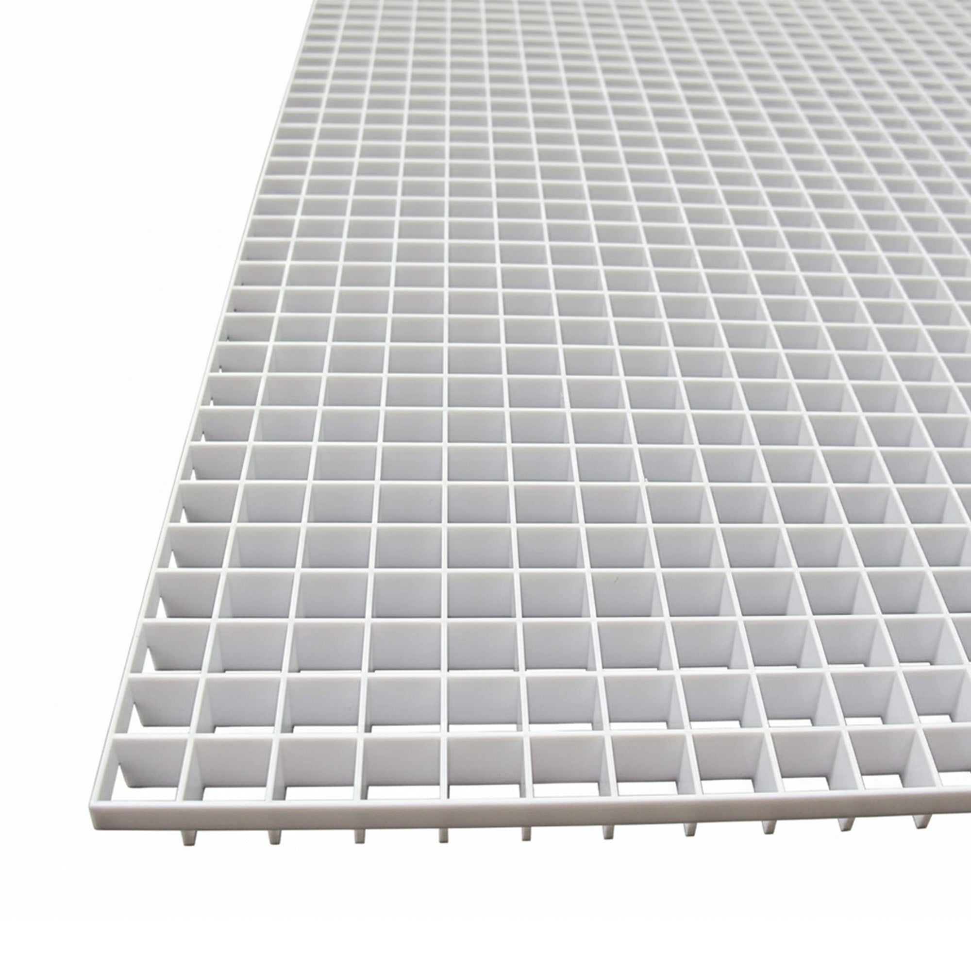 Egg Crate Panel Polystyrene | 22.5" x 22.5" with 1/2" x 1/2" x 3/8" Cell Size