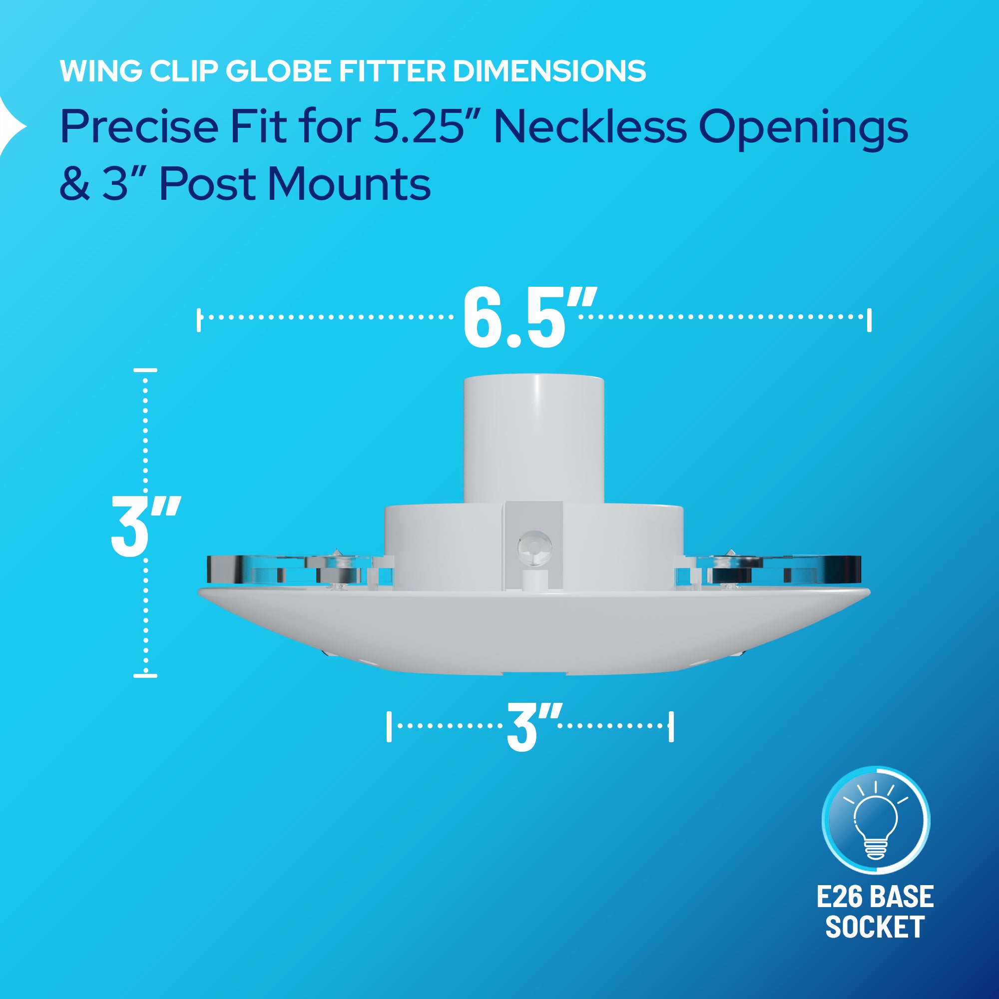Wing Clip Fitter size and fit detail
