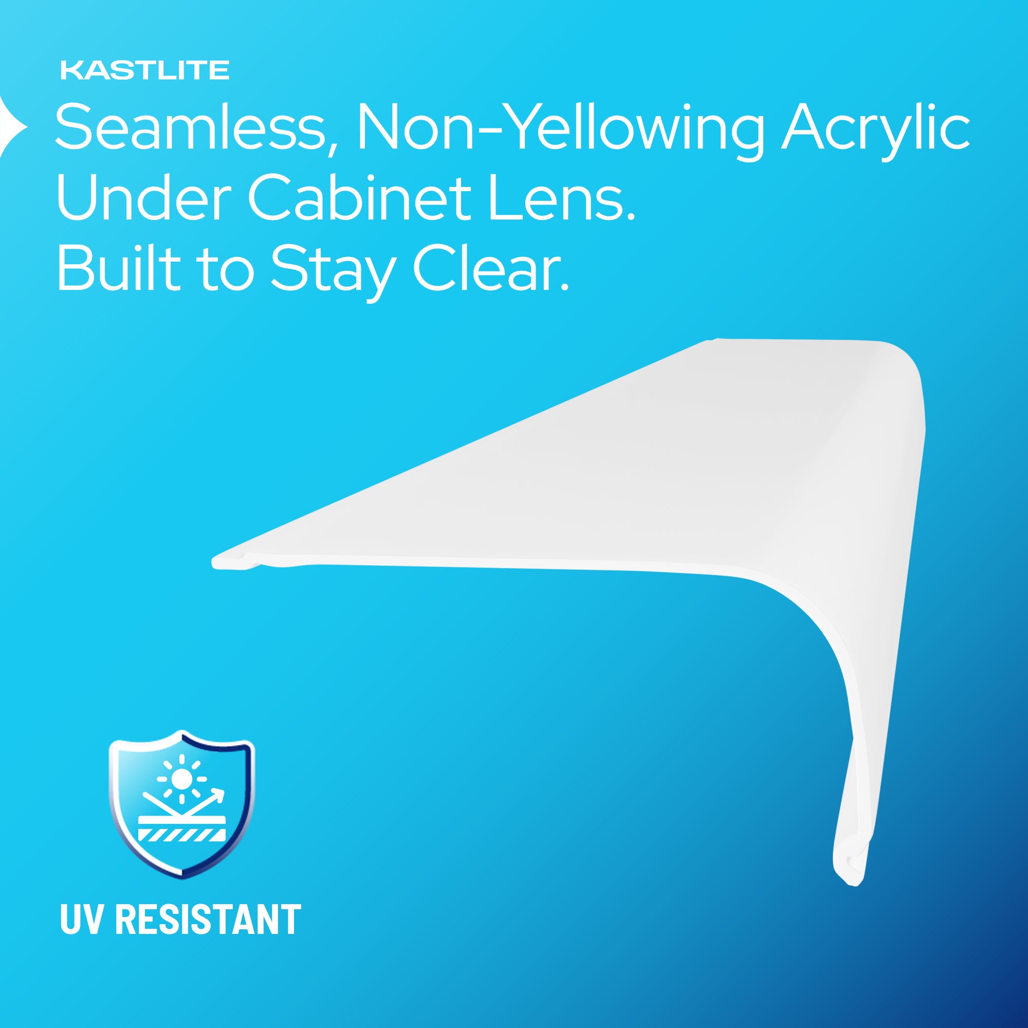 KastLite Curved Under Cabinet Light Cover Replacement