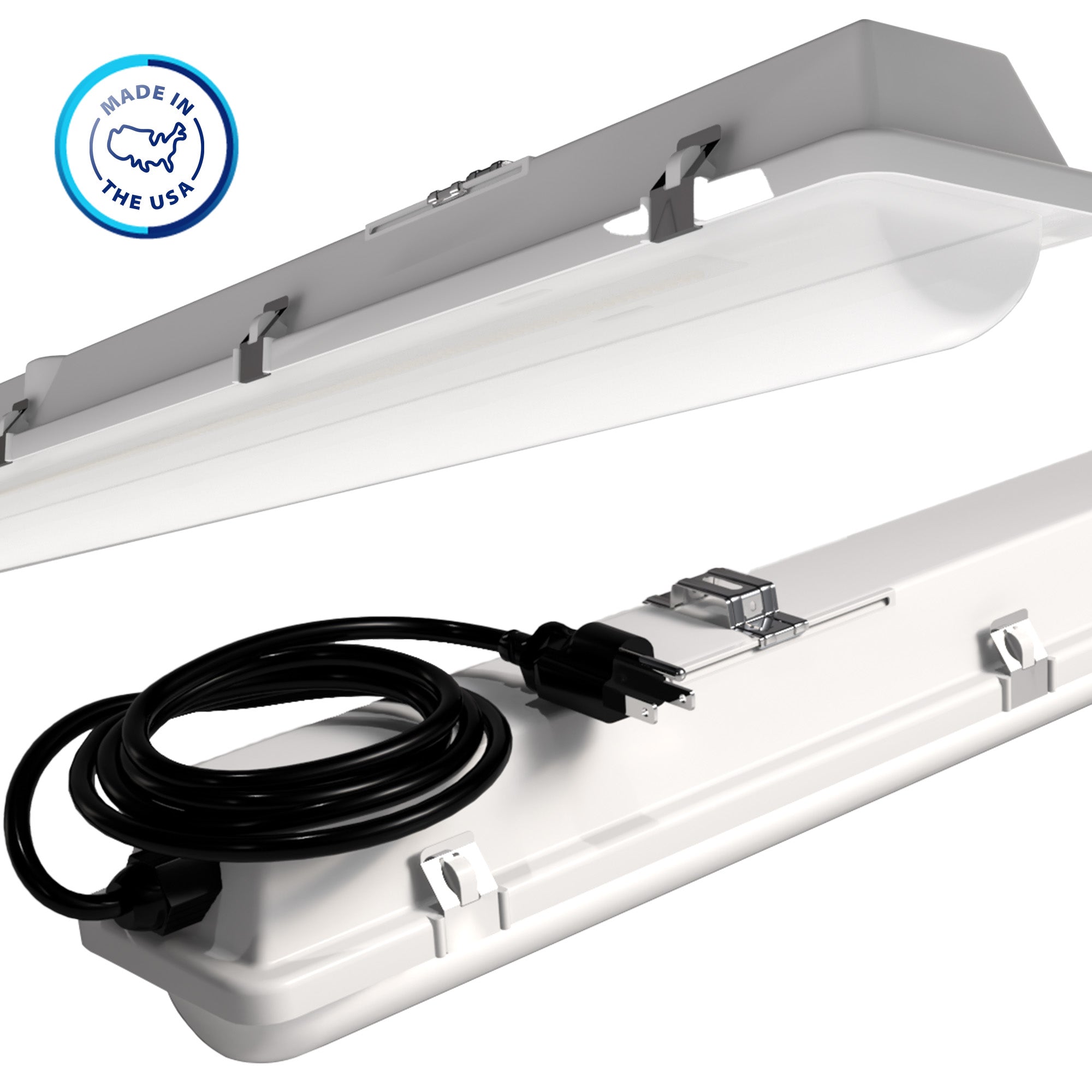 Vapor Tight 4' LED Light Fixture