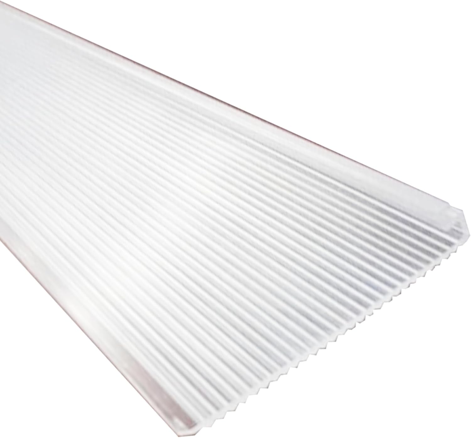 Fluorescent Linear Hospital Bed Light Replacement Lens