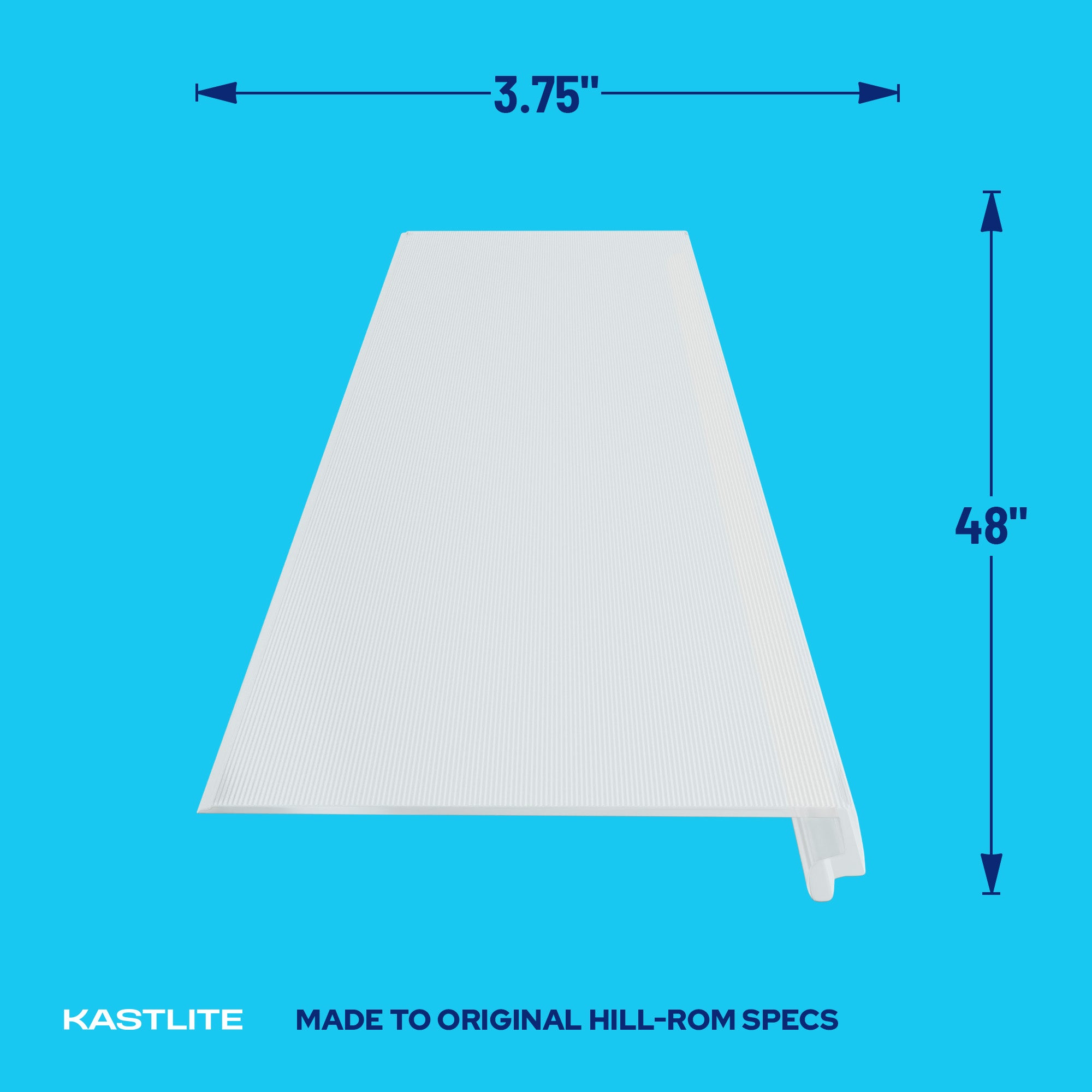 OEM Hillrom Hospital Bed Light Lens