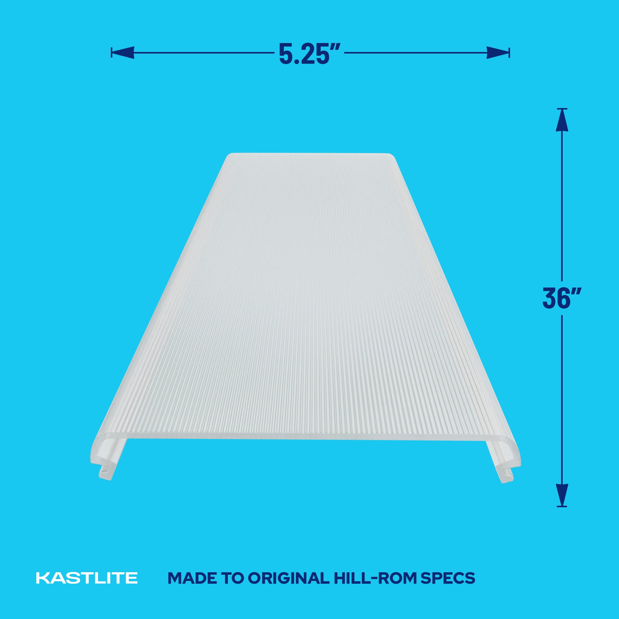 OEM Hillrom Hospital Bed Light Lens