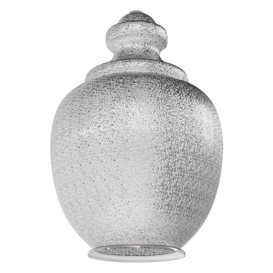Clear Polycarbonate Acorn Cover, 16.81"H, 5.88" Fitter Neck