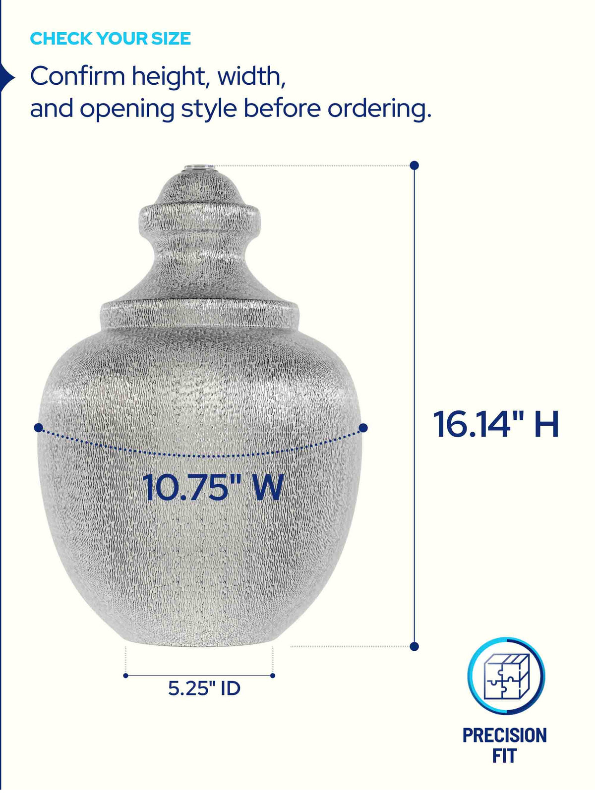 Clear Polycarbonate Acorn Cover, 16.14"H, 5.25" Neckless Opening