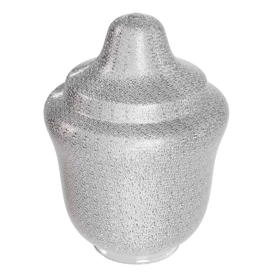 Polycarbonate Clear Acorn with Fitter Neck, 20.69" Height x 15.4" Width x 7.94"