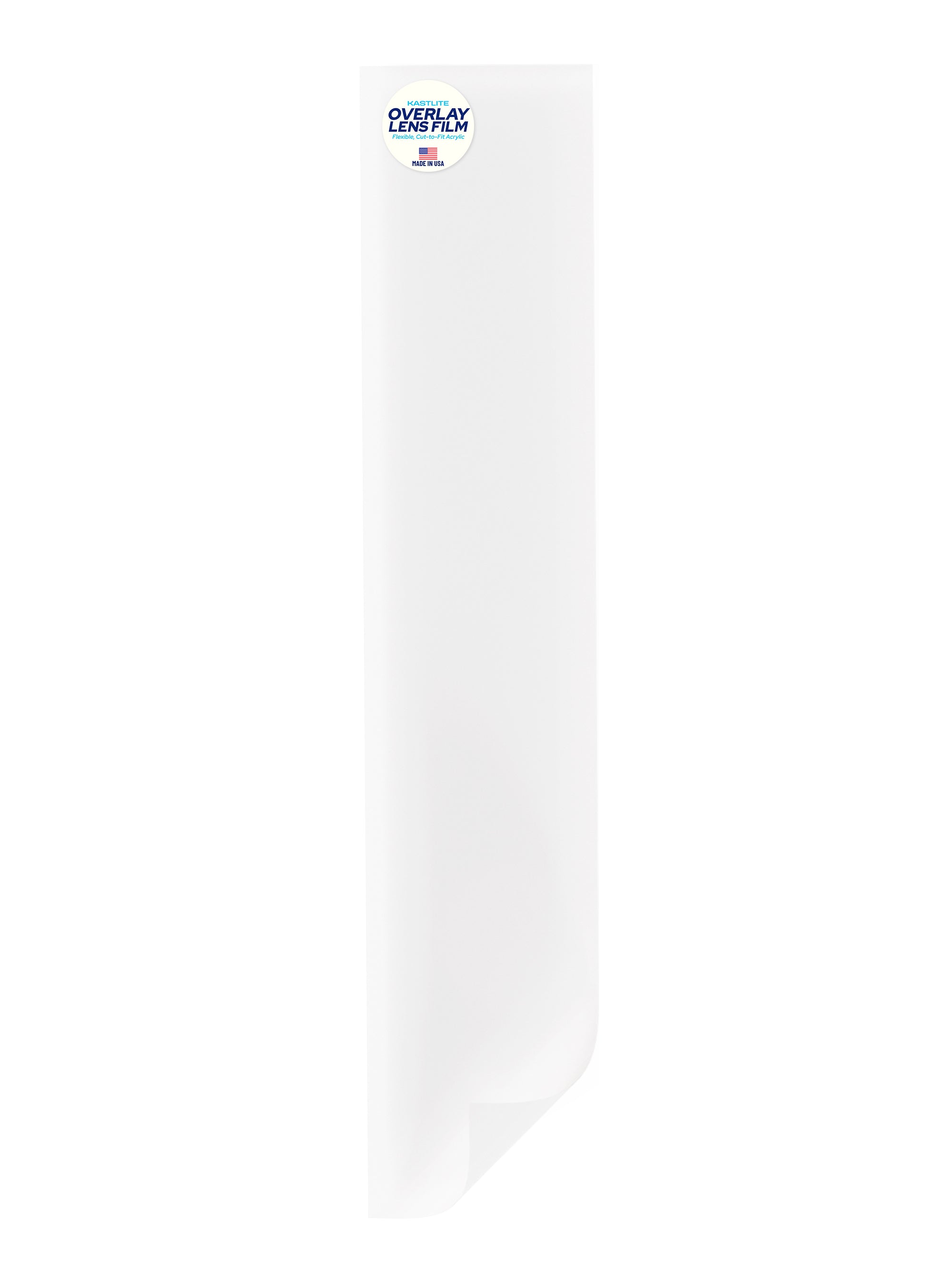 White Smooth Overlay Lens | Replacement for Lithonia Part U360004