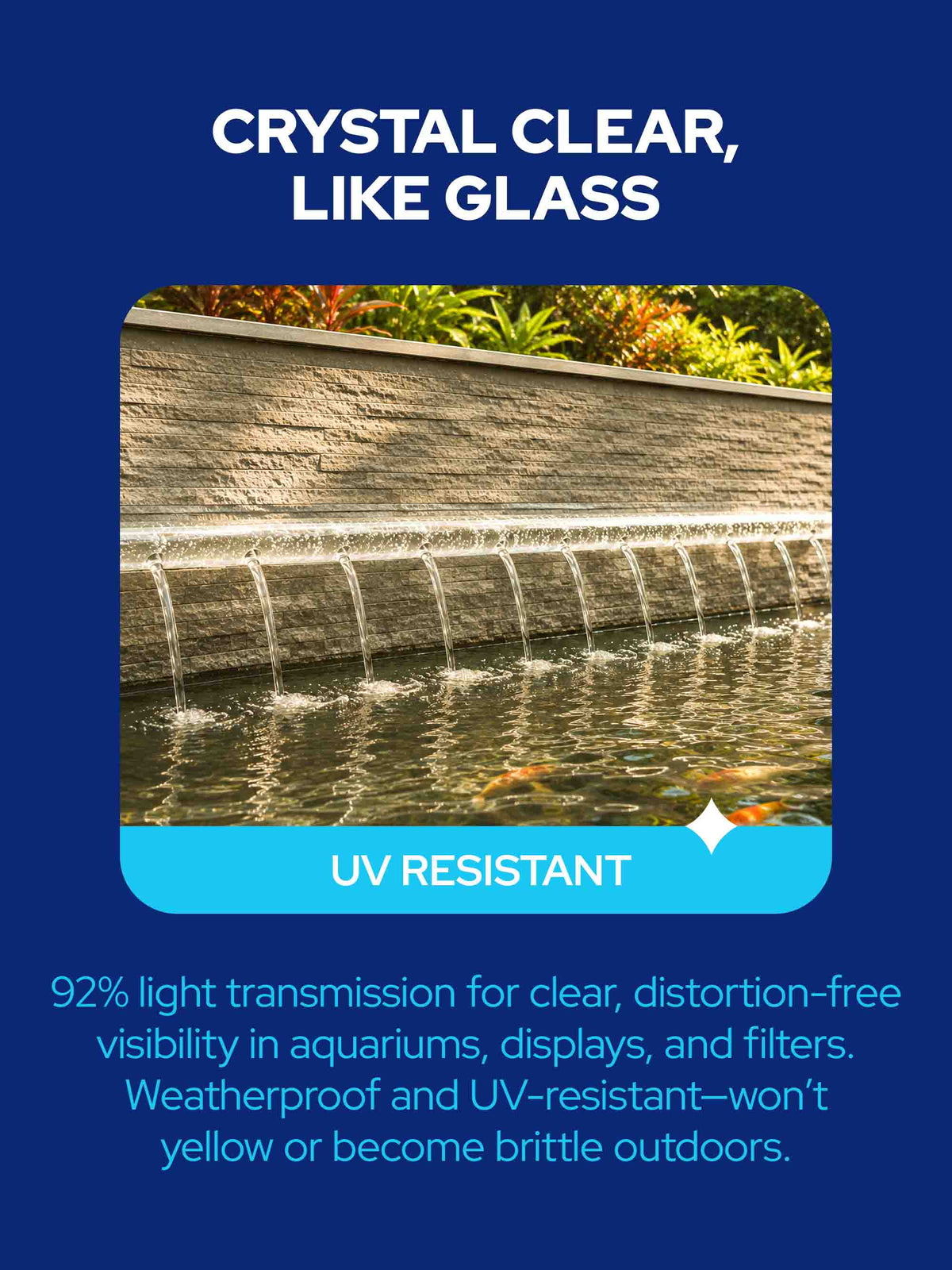 Custom Clear Acrylic Tube – 1/8” Thick Wall Custom Length Pipe