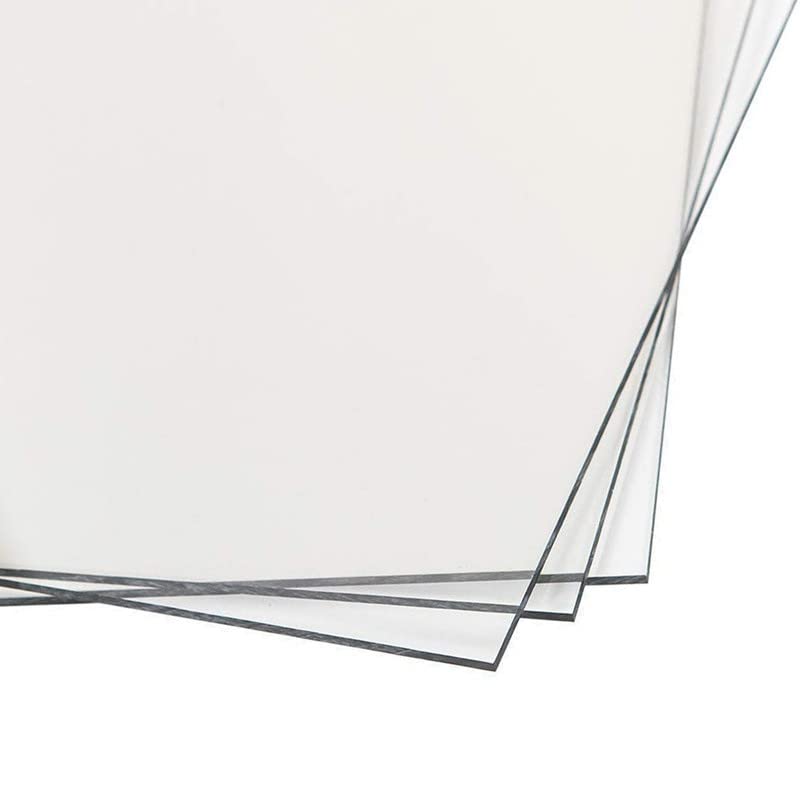 1/4" Thick Cut to Size Clear Acrylic Plexiglass Sheet | 1 Pack
