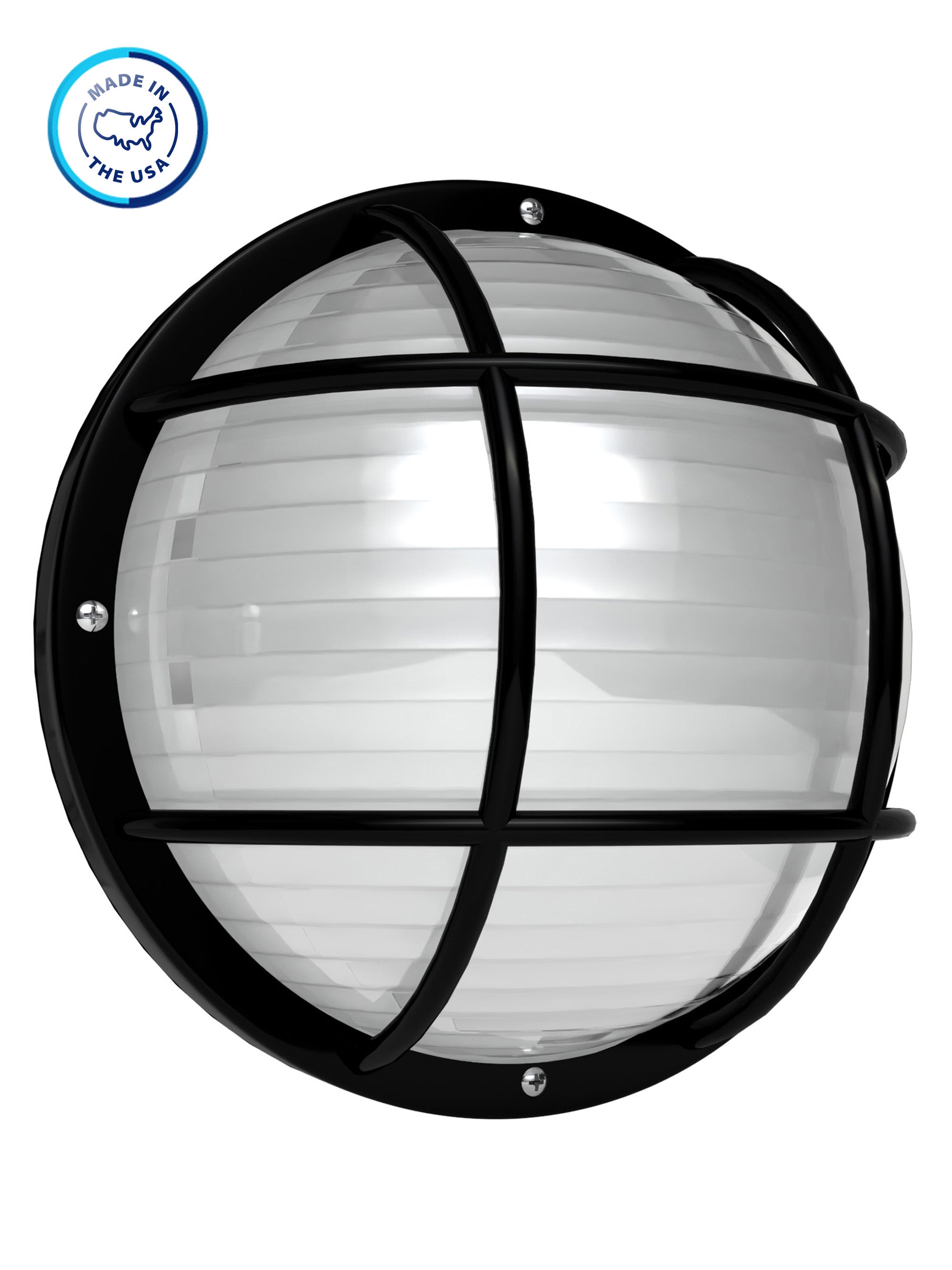 Round Nautical Outdoor LED Bulkhead Light Fixture
